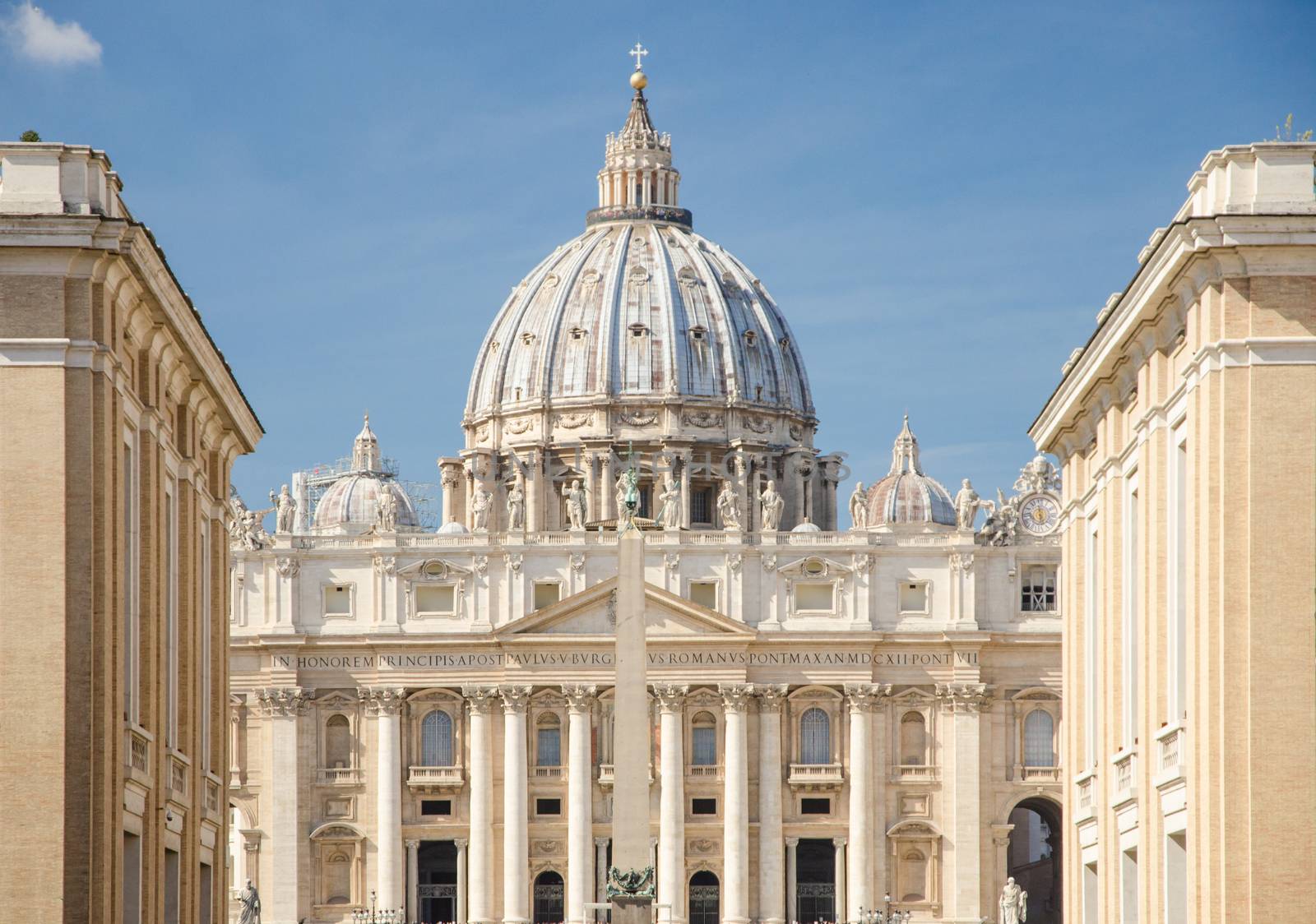 Piazza San Pietro in a sunny day by cromam70