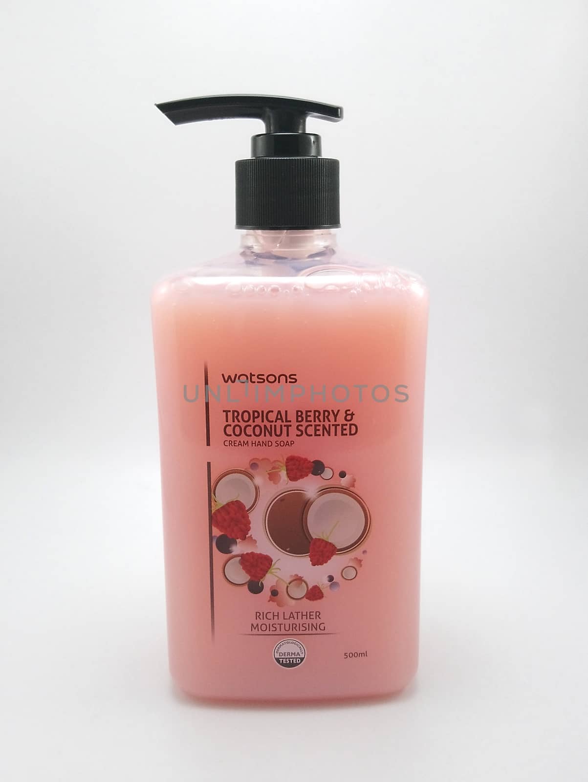 Watsons tropical berry and coconut scented cream liquid hand soa by imwaltersy