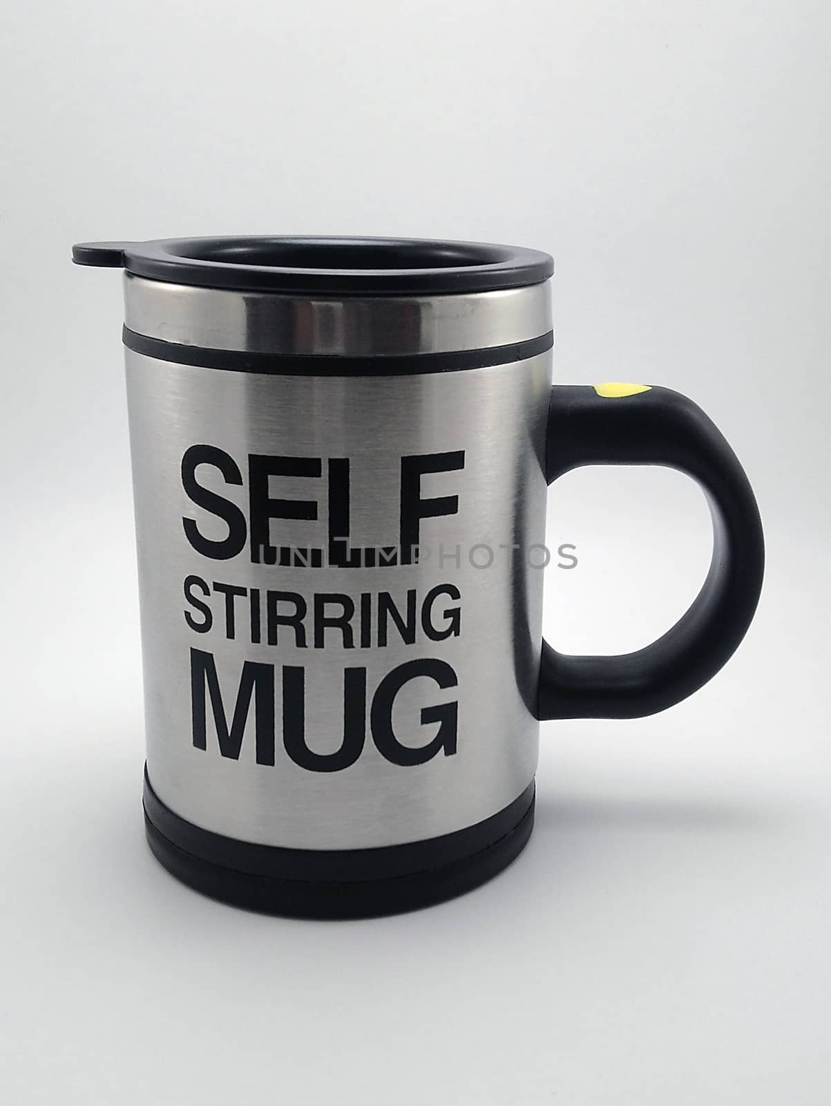 Self stirring mug in Manila, Philippines by imwaltersy