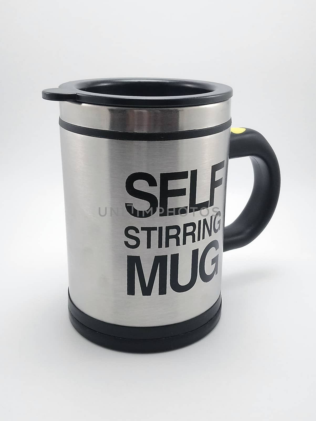 Self stirring mug in Manila, Philippines by imwaltersy