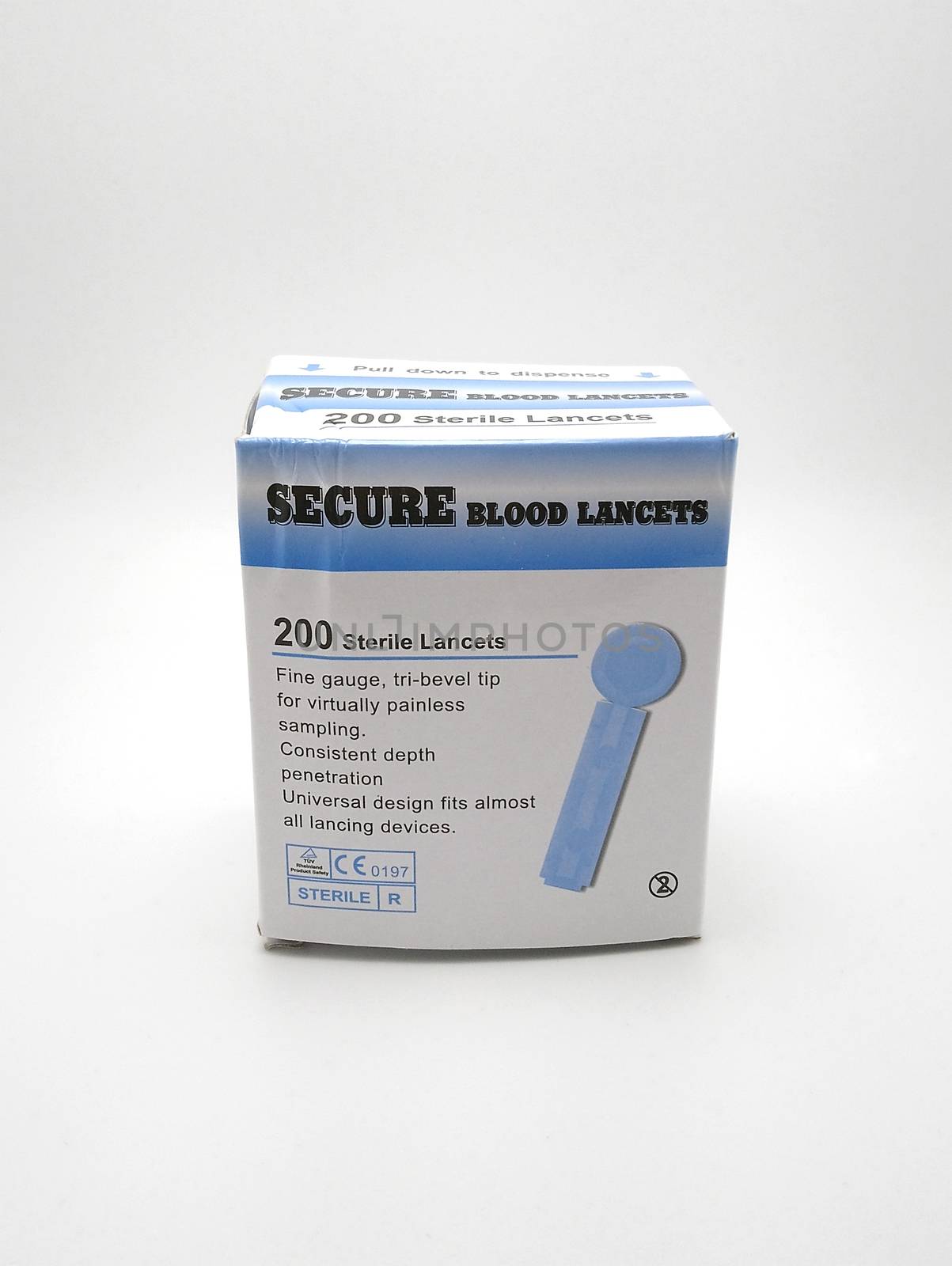 Secure blood sterile lancets in Manila, Philippines by imwaltersy