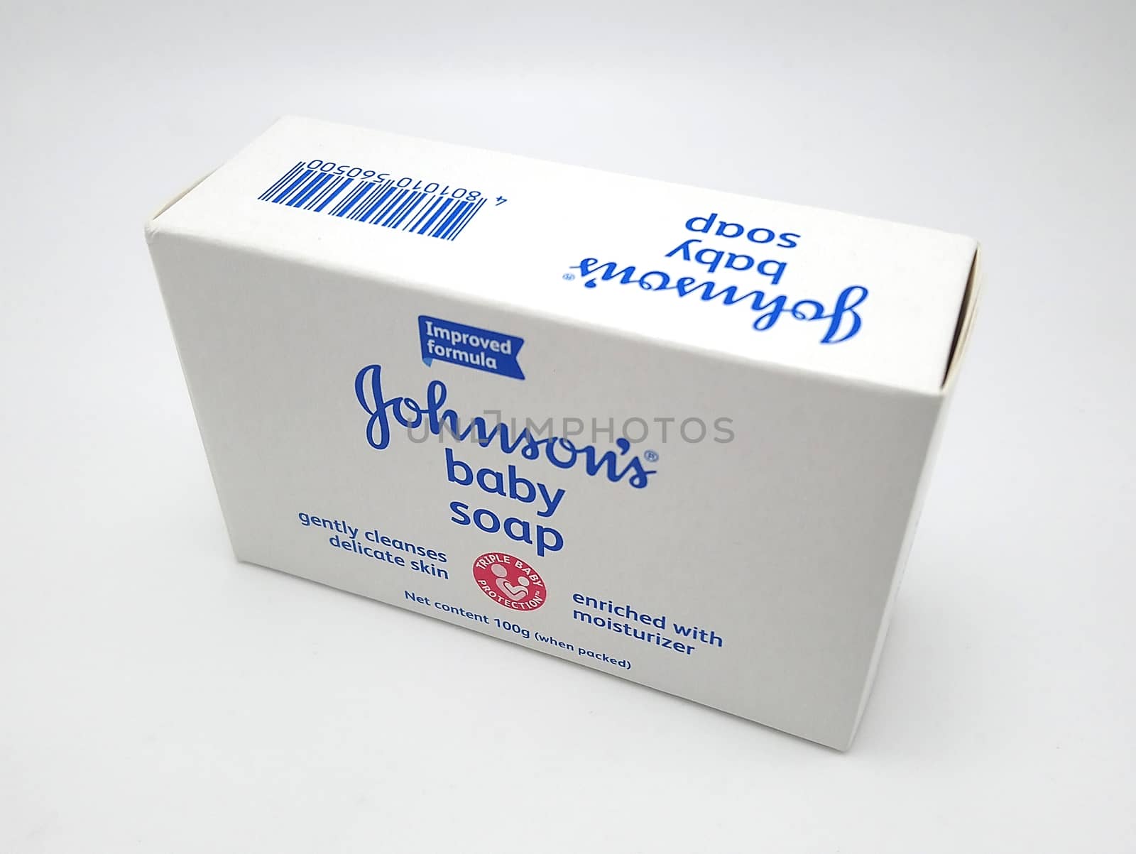 MANILA, PH - SEPT 25 - Johnsons baby soap box on September 25, 2020 in Manila, Philippines.