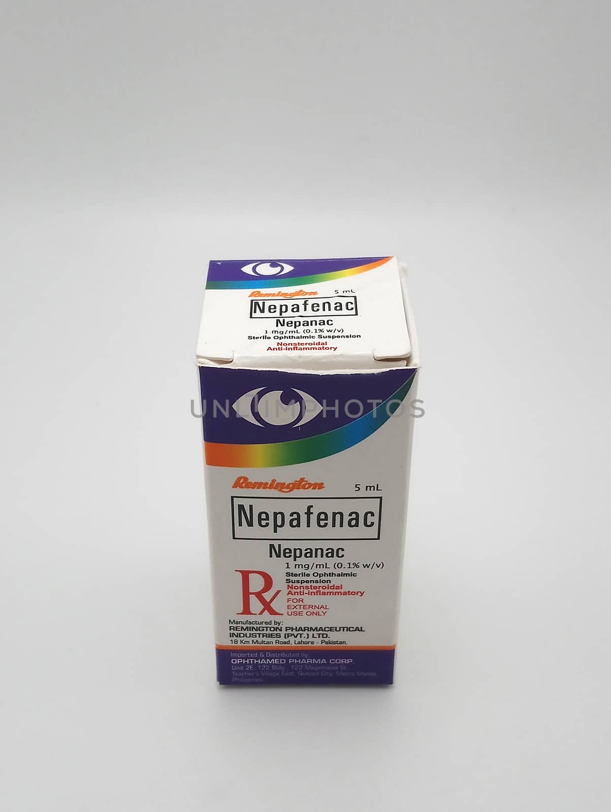 Nepafenac nepanac sterile opthalmic suspension drops box in Mani by imwaltersy