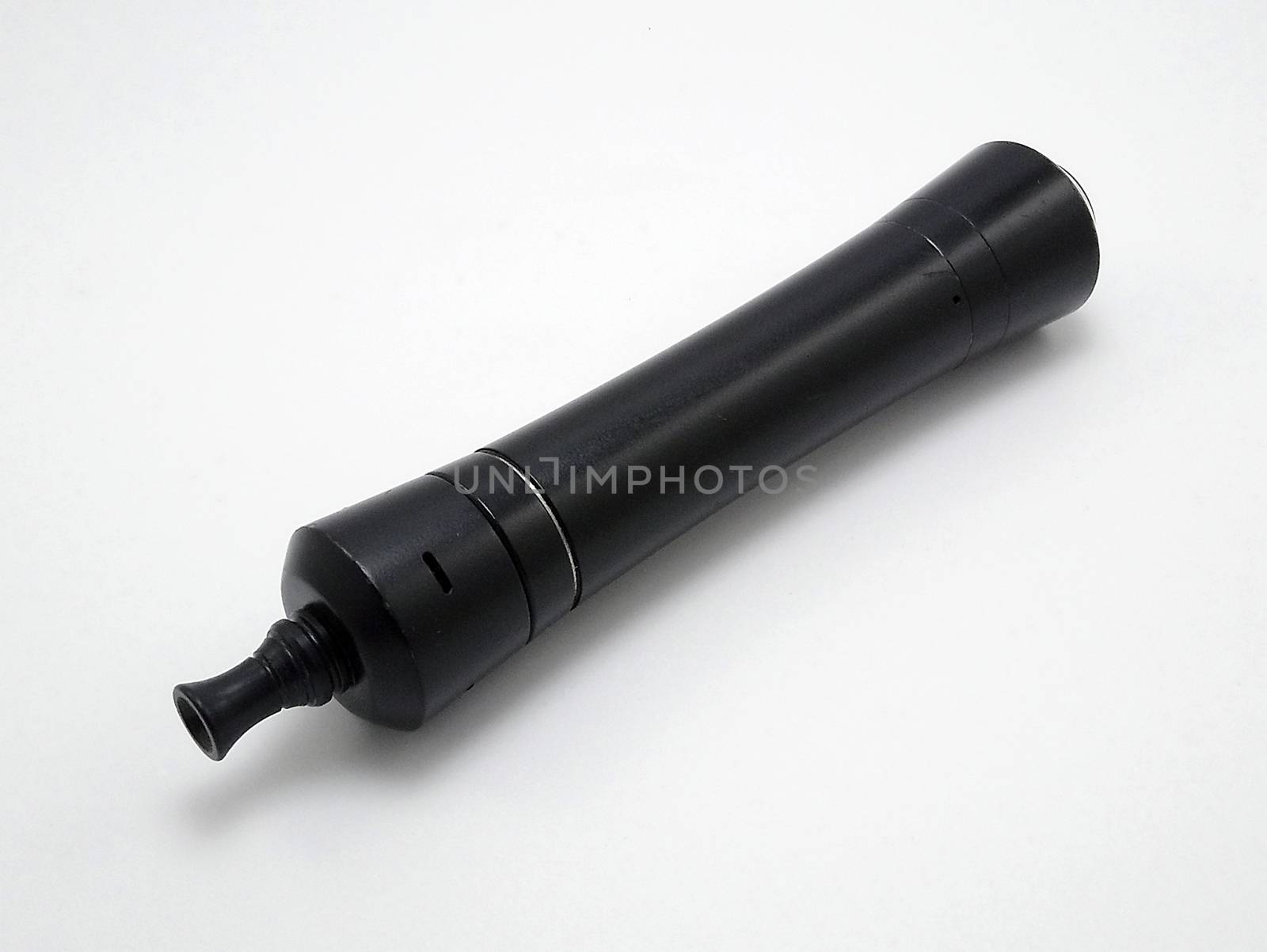 Vape black paint metal pipe stick use to blow smoke