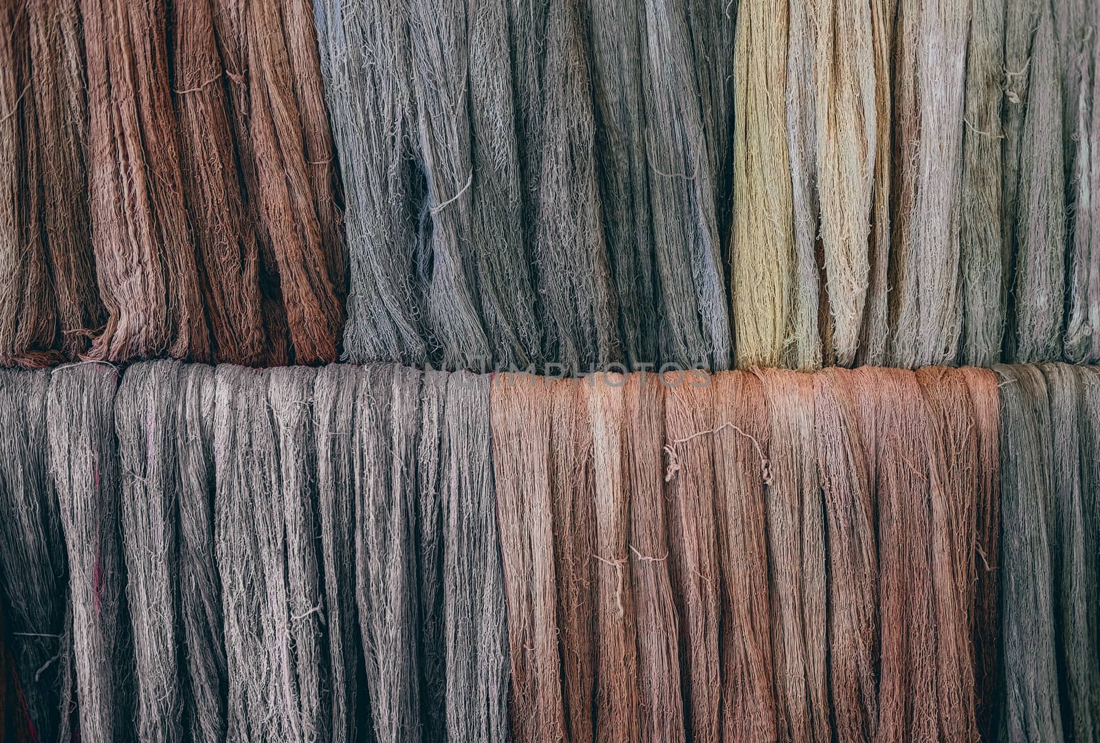 colorful cotton thread yarn background texture abstract