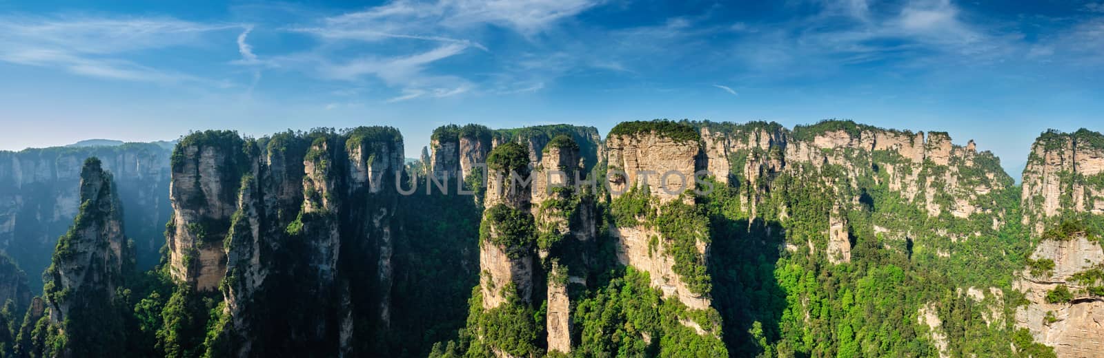 Zhangjiajie mountains, China by dimol