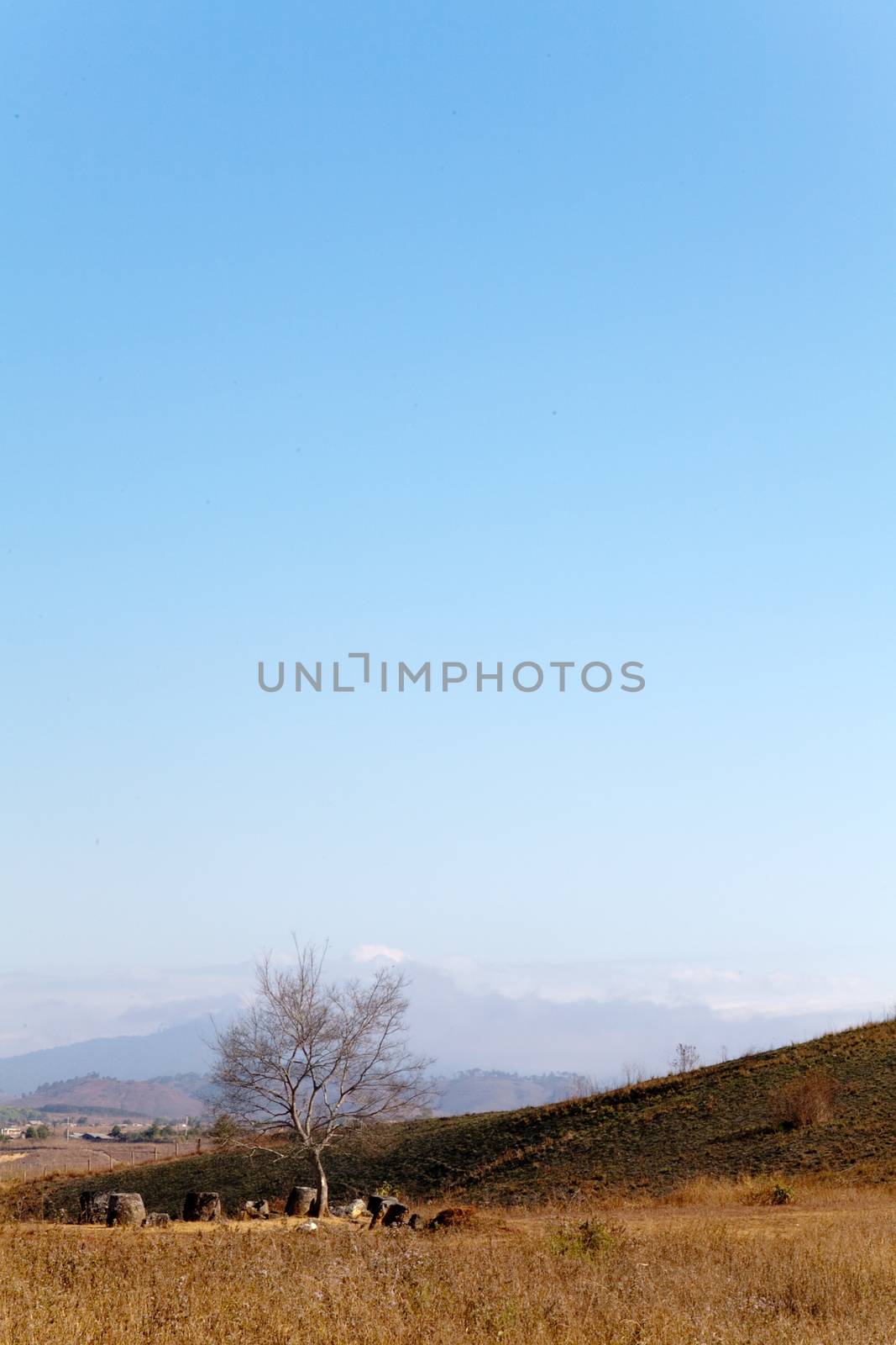 Plain of Jars, Phonsavan Laos mysterious location of stone jars 2000 years old by kgboxford