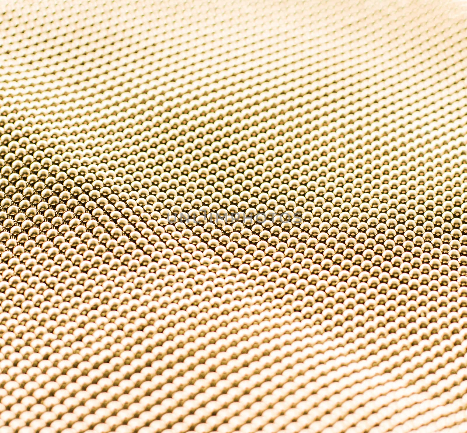 Golden metallic abstract background, futuristic surface and high tech material by Anneleven