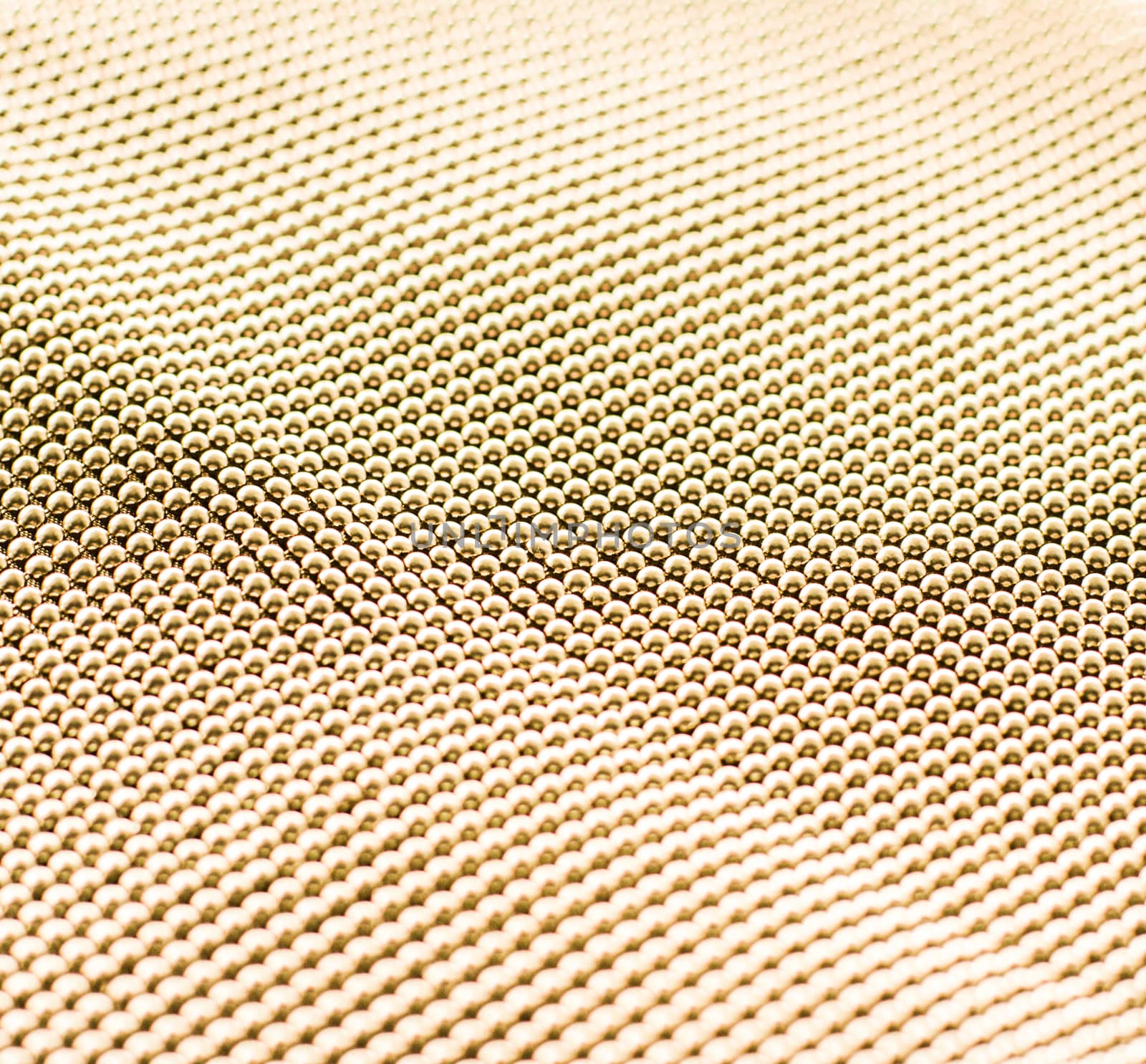 Golden metallic abstract background, futuristic surface and high tech materials