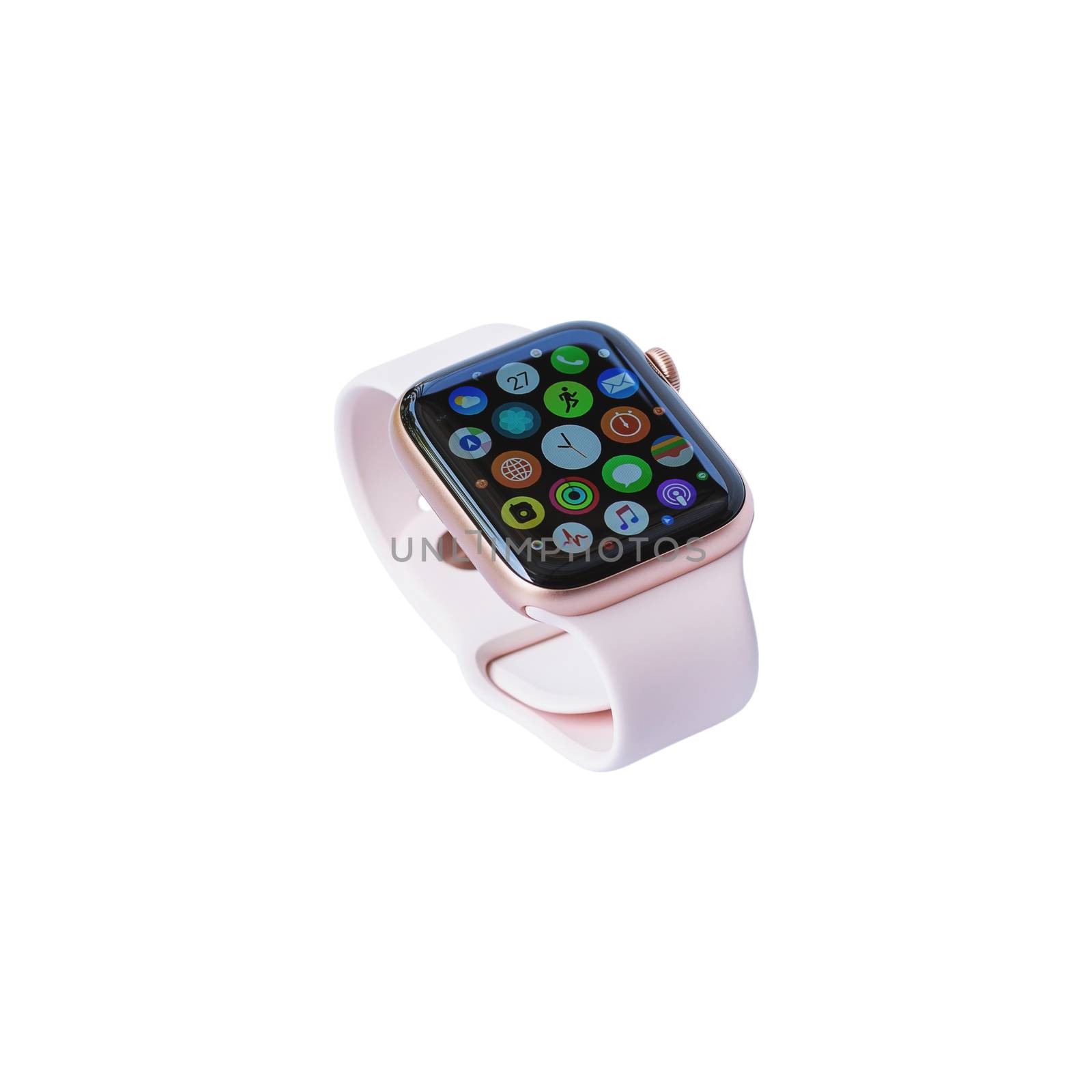 Beautiful design modern smart watch isolated. by wattanaphob