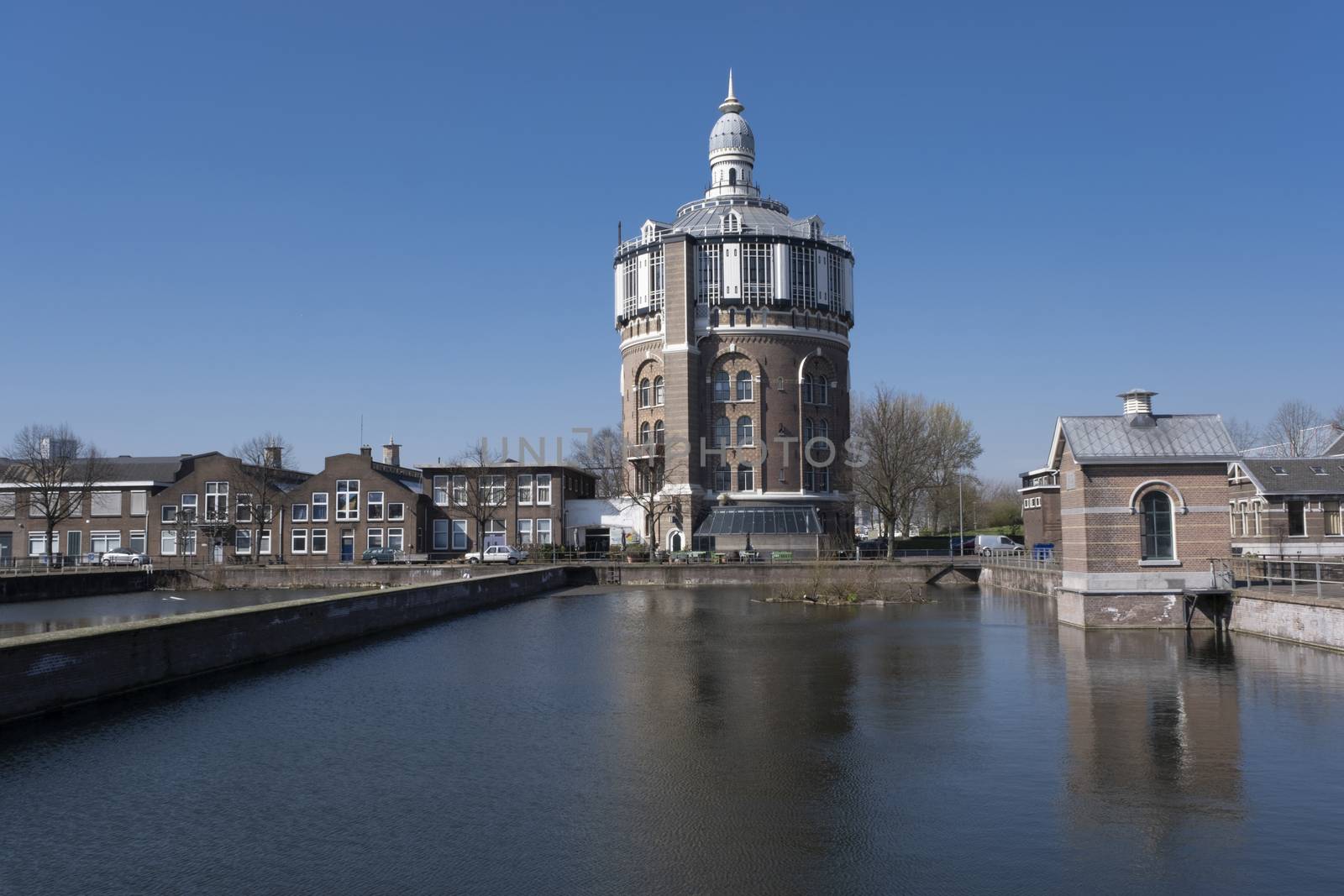 watertower de esch in rotterdam, The Netherlands by Tjeerdkruse