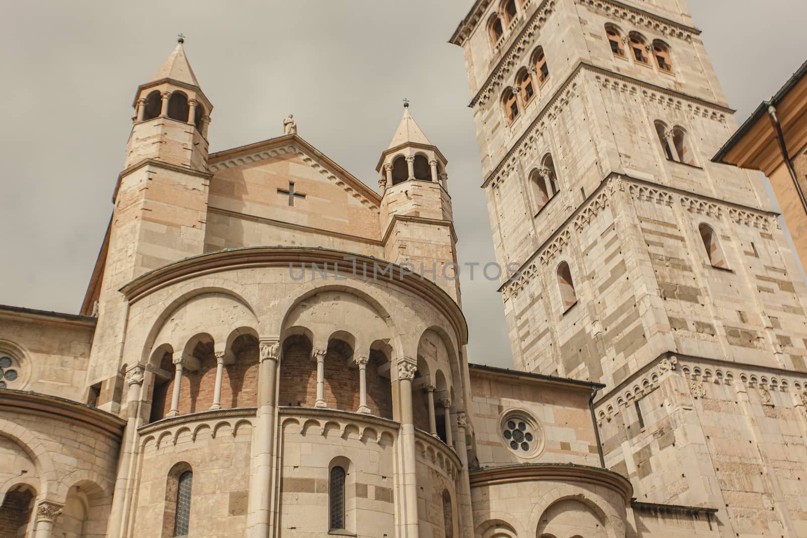 Detail of Modena's Duomo in Italy 9 by pippocarlot