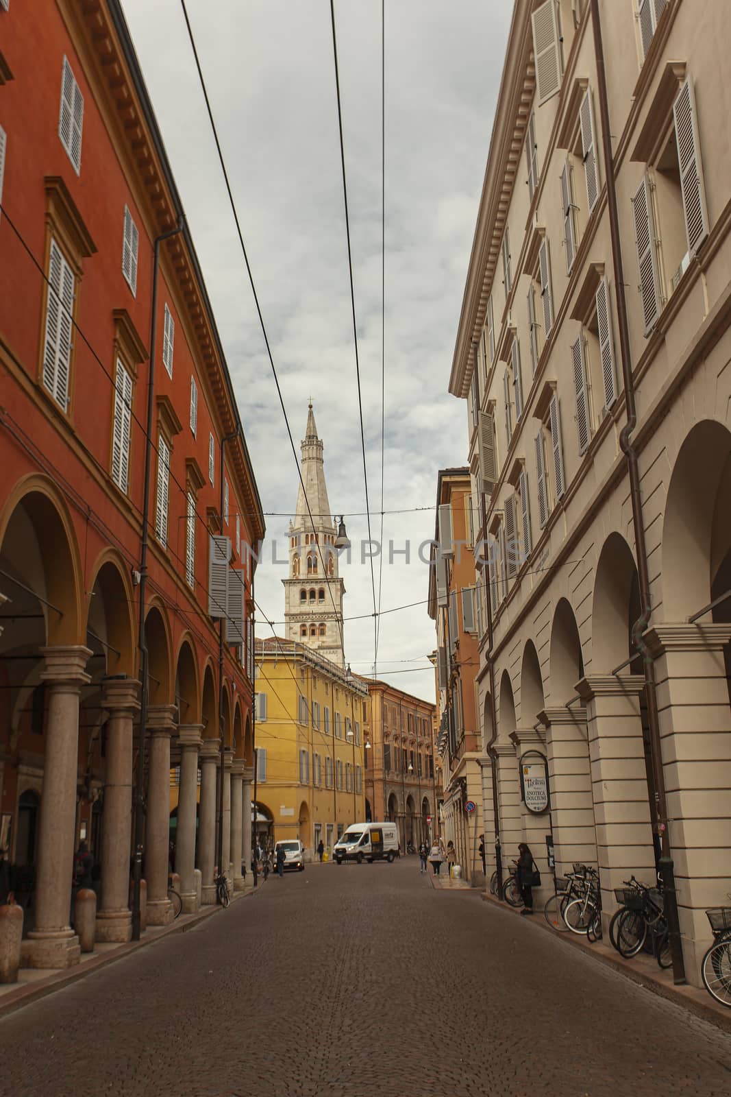 View of Via Emilia Centro in Modena, Italy 14 by pippocarlot