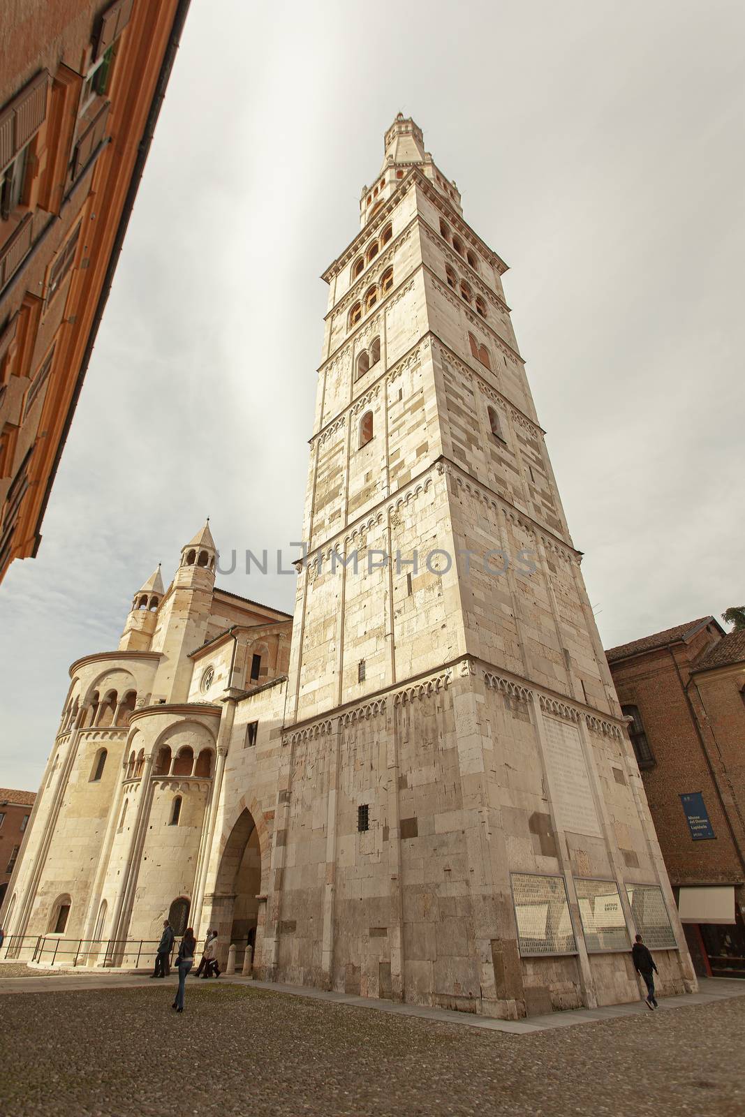 Ghirlandina tower detail in Modena 3 by pippocarlot