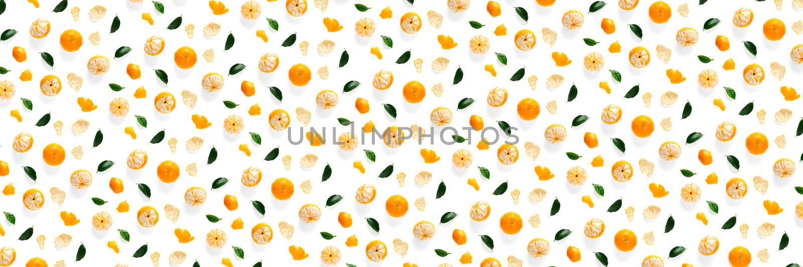 Isolated tangerine citrus collection background with leaves. Tangerines or mandarin orange fruits on white background. mandarine orange background. by PhotoTime