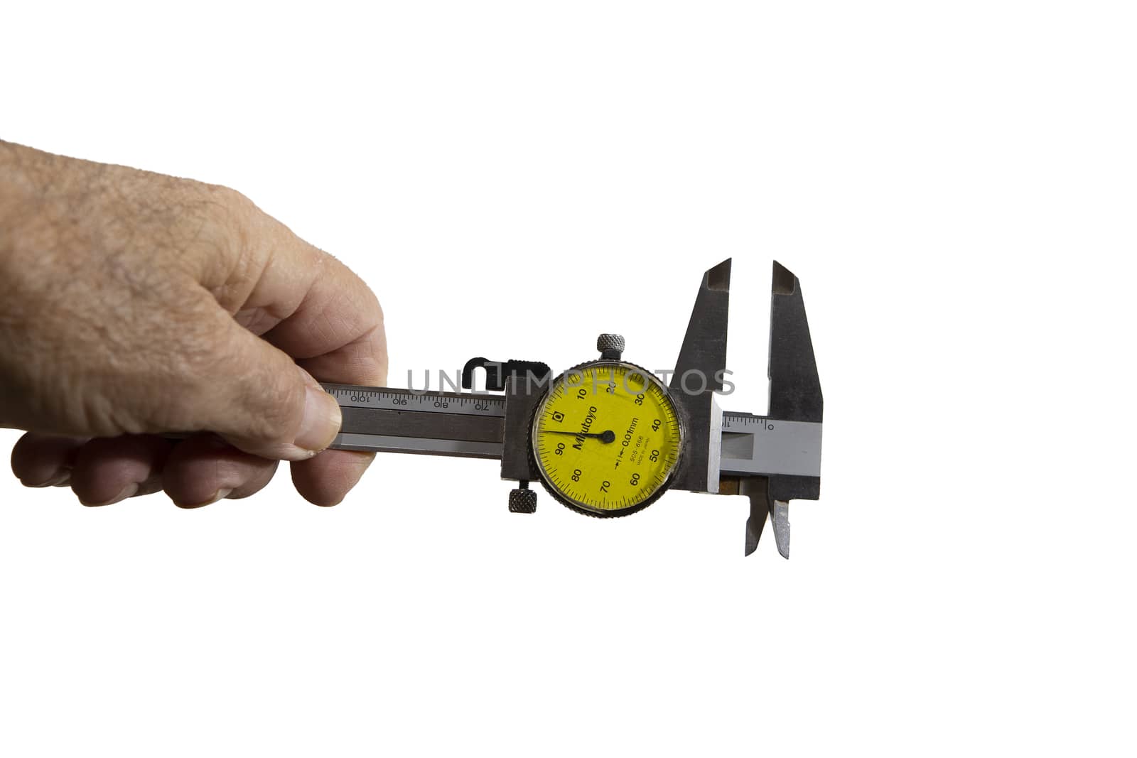 Caliper with millimeter adjustment by ben44