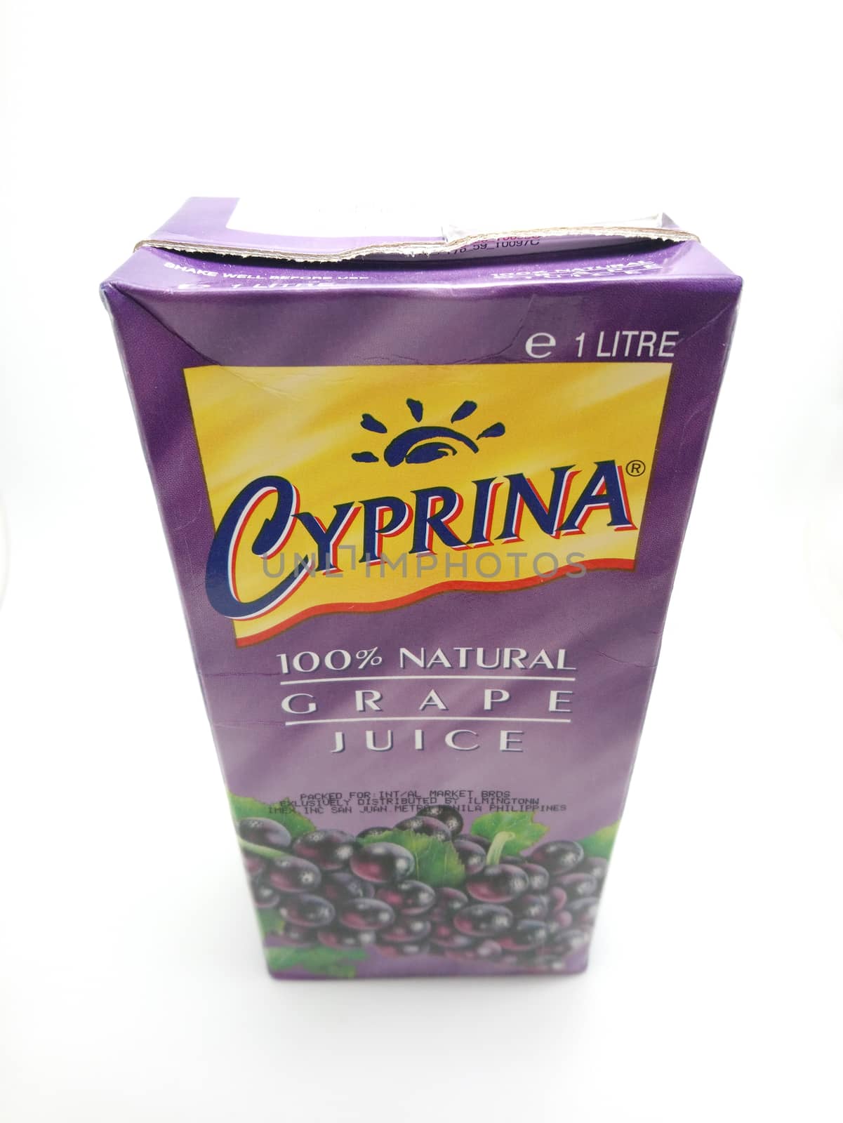 Cyprina grape juice in Manila, Philippines by imwaltersy