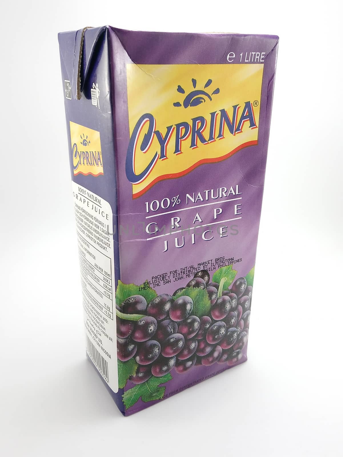 Cyprina grape juice in Manila, Philippines by imwaltersy