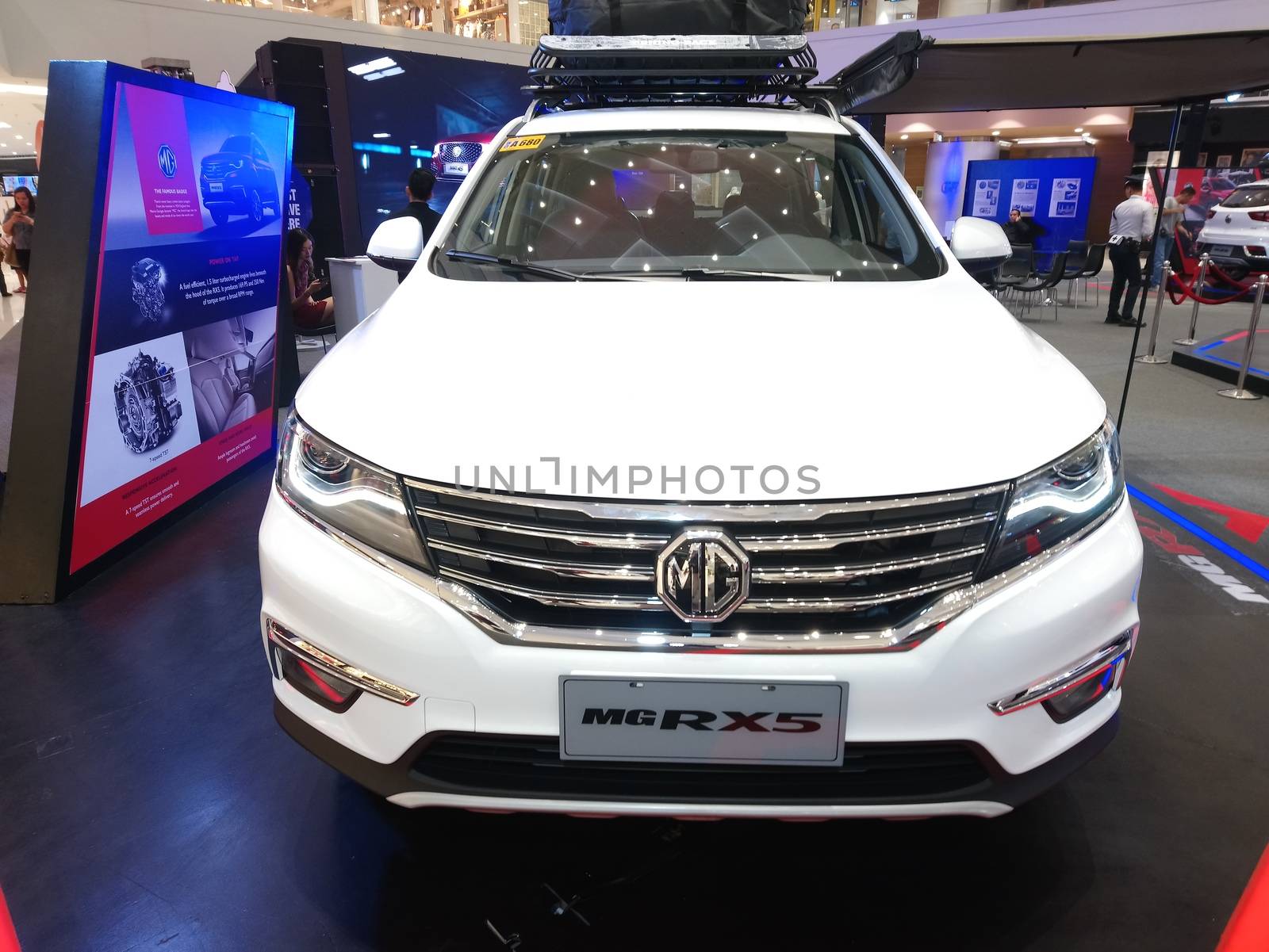 MANDALUYONG, PH - MAR 3 - Morris garages RX5 sports utility vehicle on March 3, 2019 in Mandaluyong, Philippines.