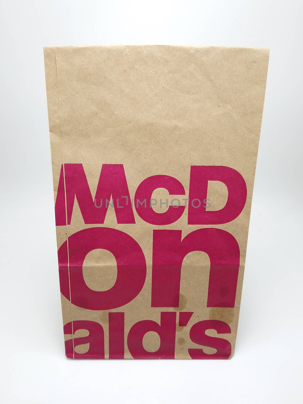 Mcdonalds brown paper bag in Manila, Philippines by imwaltersy