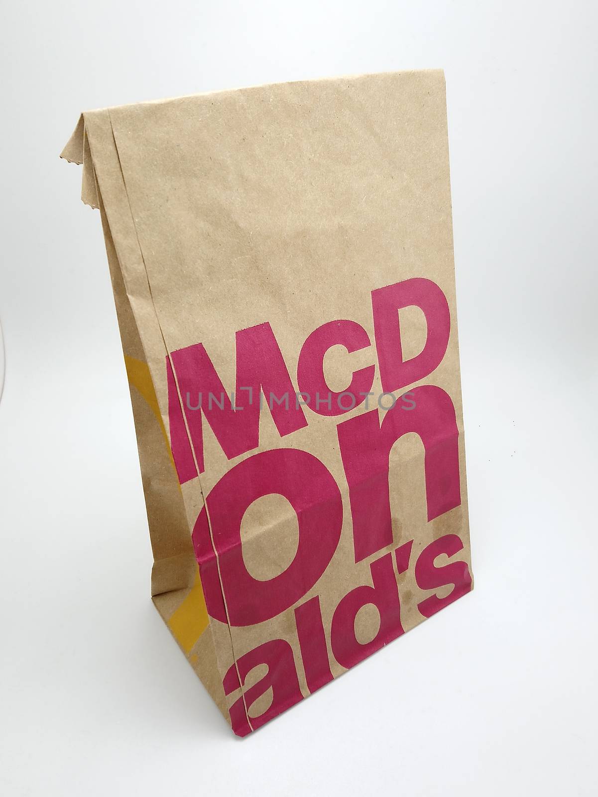 Mcdonalds brown paper bag in Manila, Philippines by imwaltersy