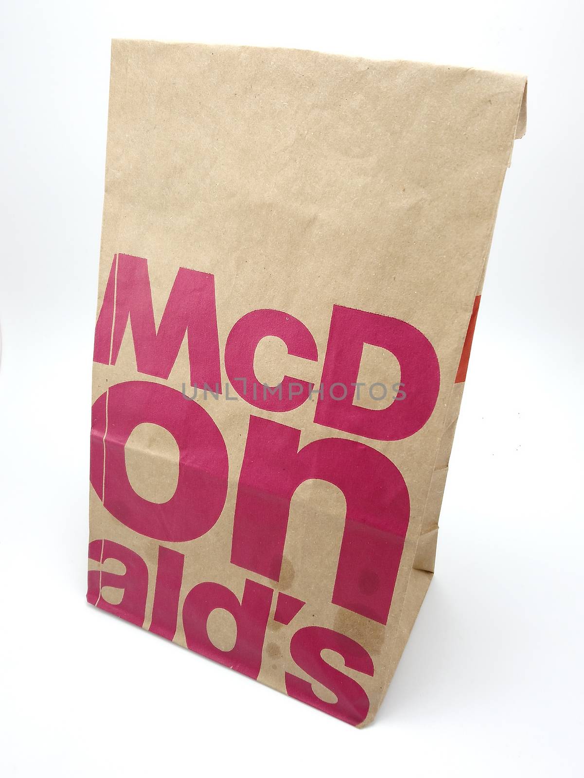 Mcdonalds brown paper bag in Manila, Philippines by imwaltersy