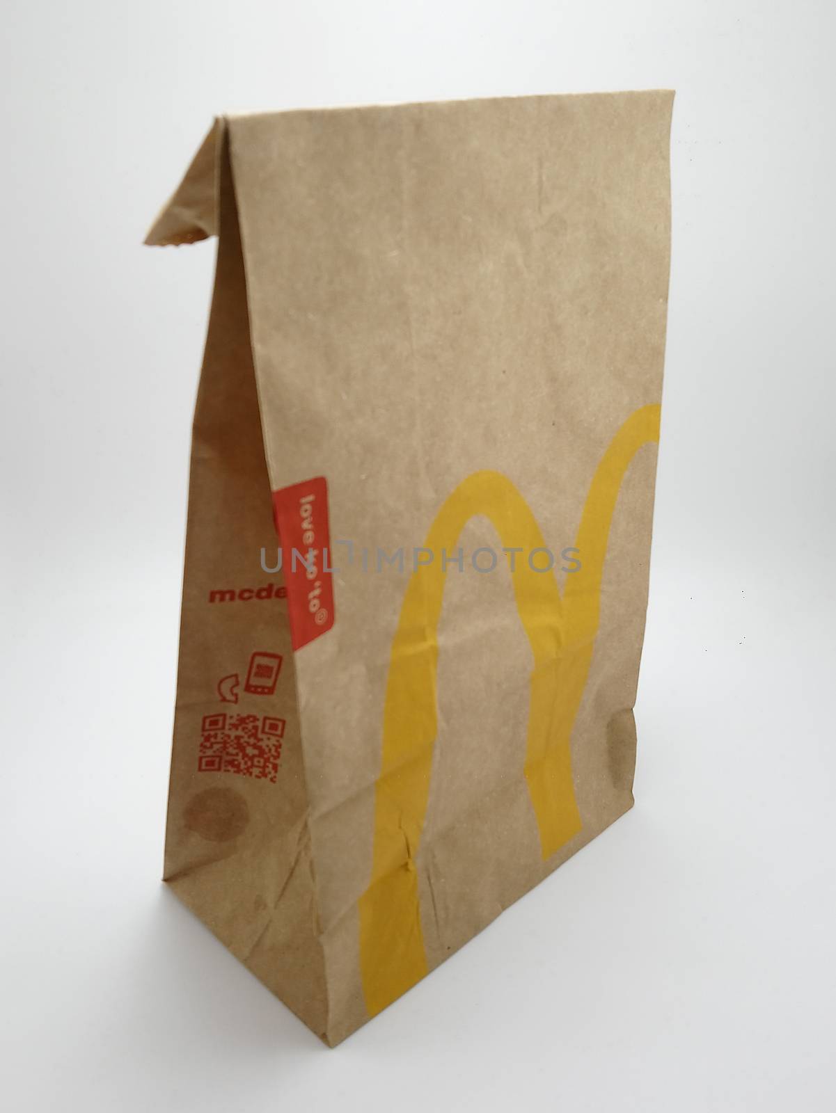 Mcdonalds brown paper bag in Manila, Philippines by imwaltersy