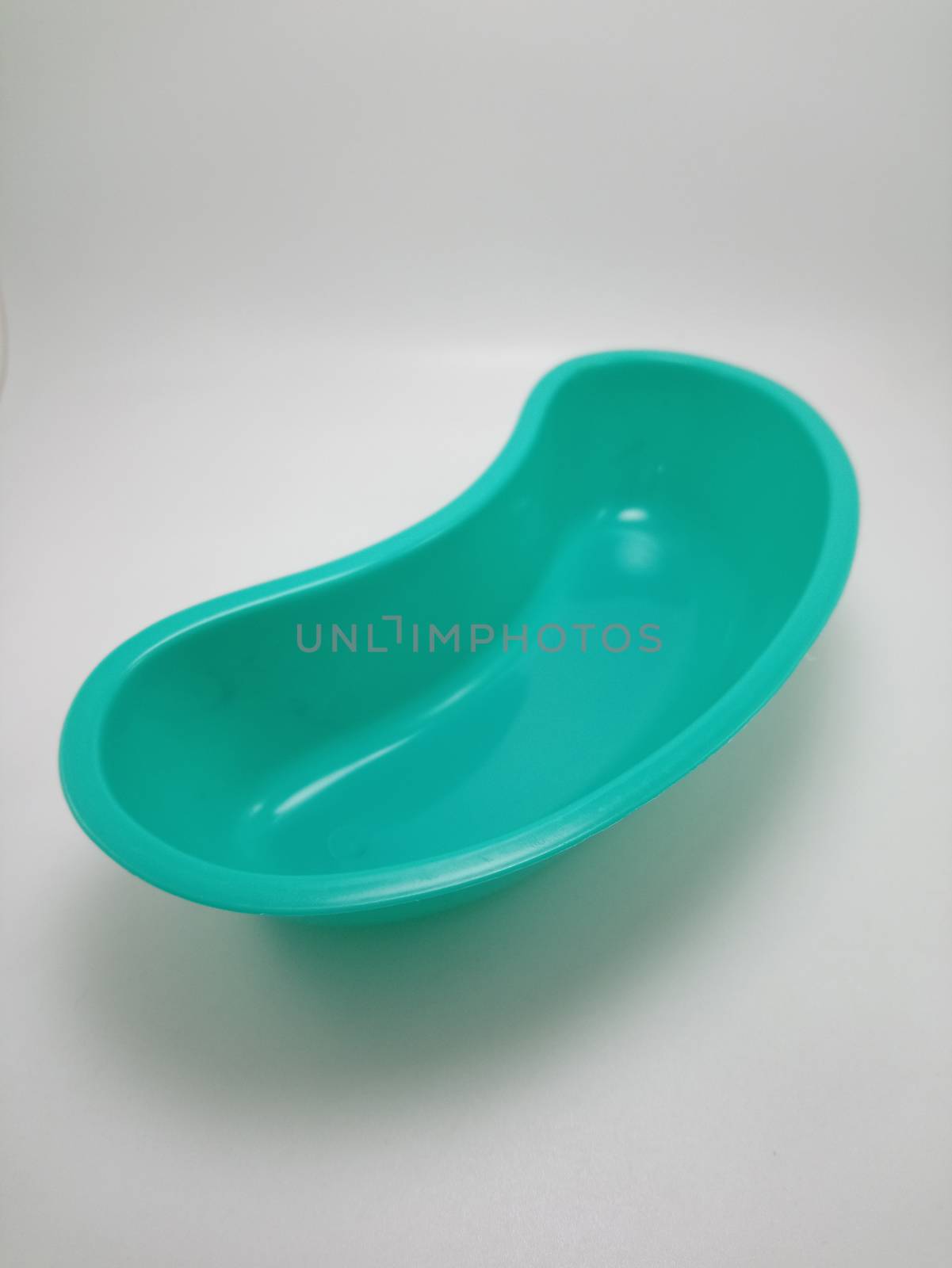 Green bean small water basin use to clean baby body