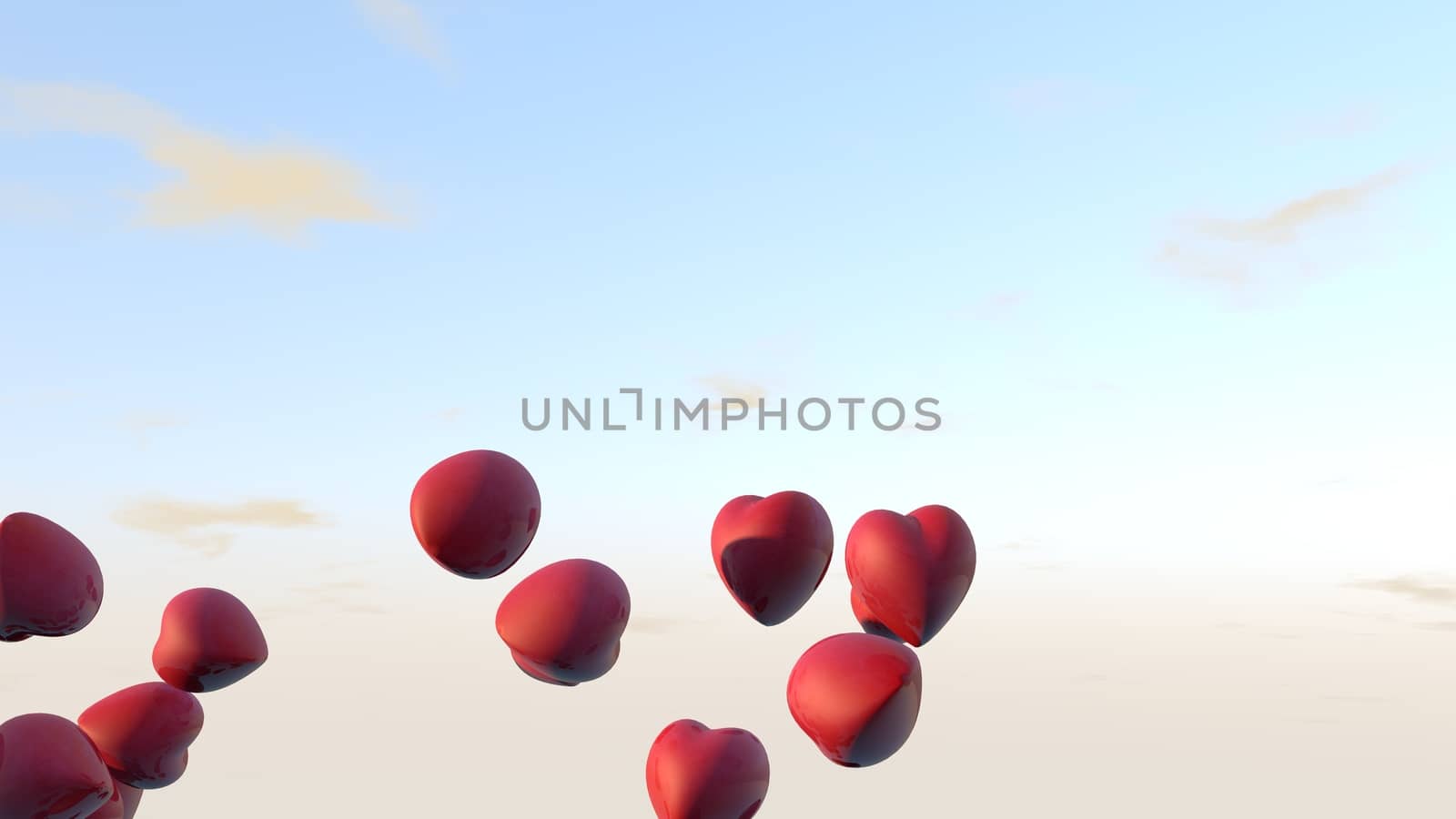 Hearts background by Photochowk