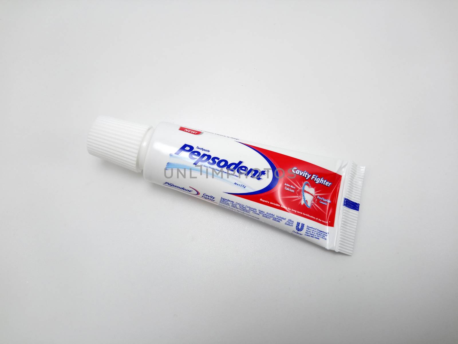 Pepsodent toothpaste tube in Manila, Philippines by imwaltersy