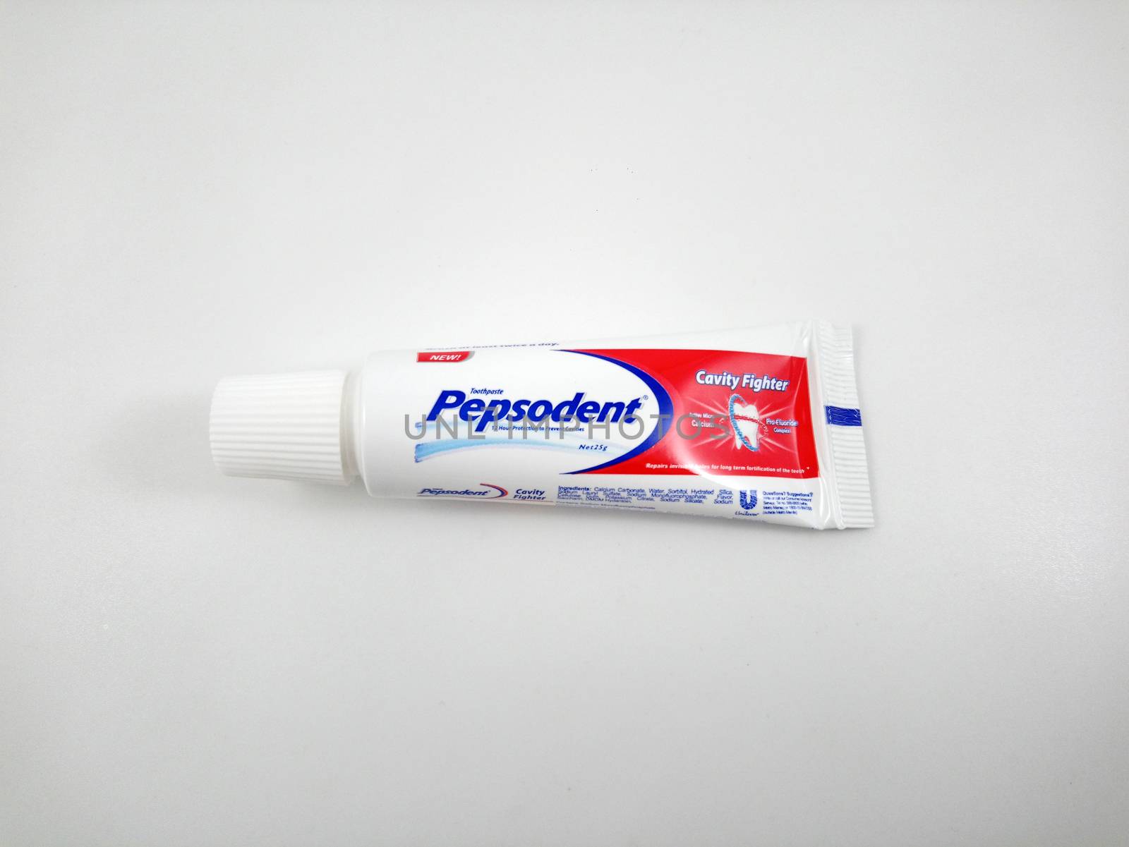 Pepsodent toothpaste tube in Manila, Philippines by imwaltersy