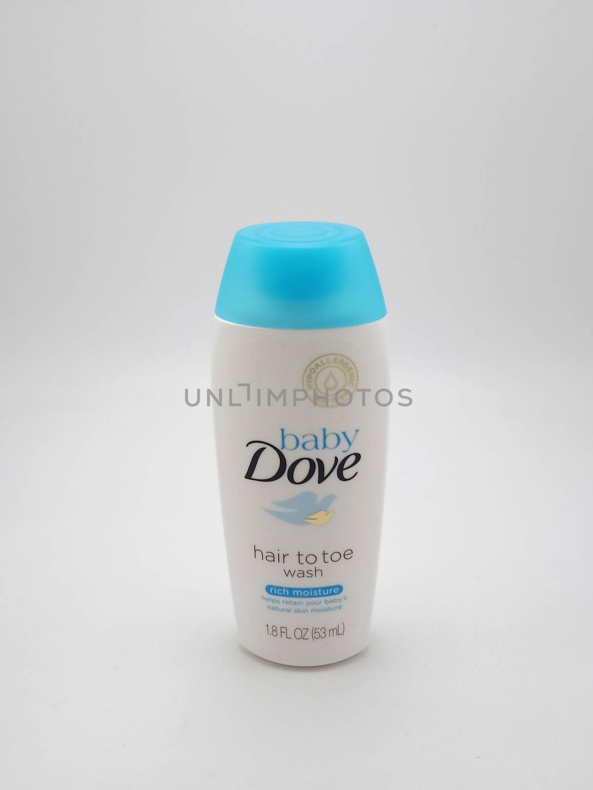 MANILA, PH - SEPT 25 - Baby Dove hair to toe wash on September 25, 2020 in Manila, Philippines.