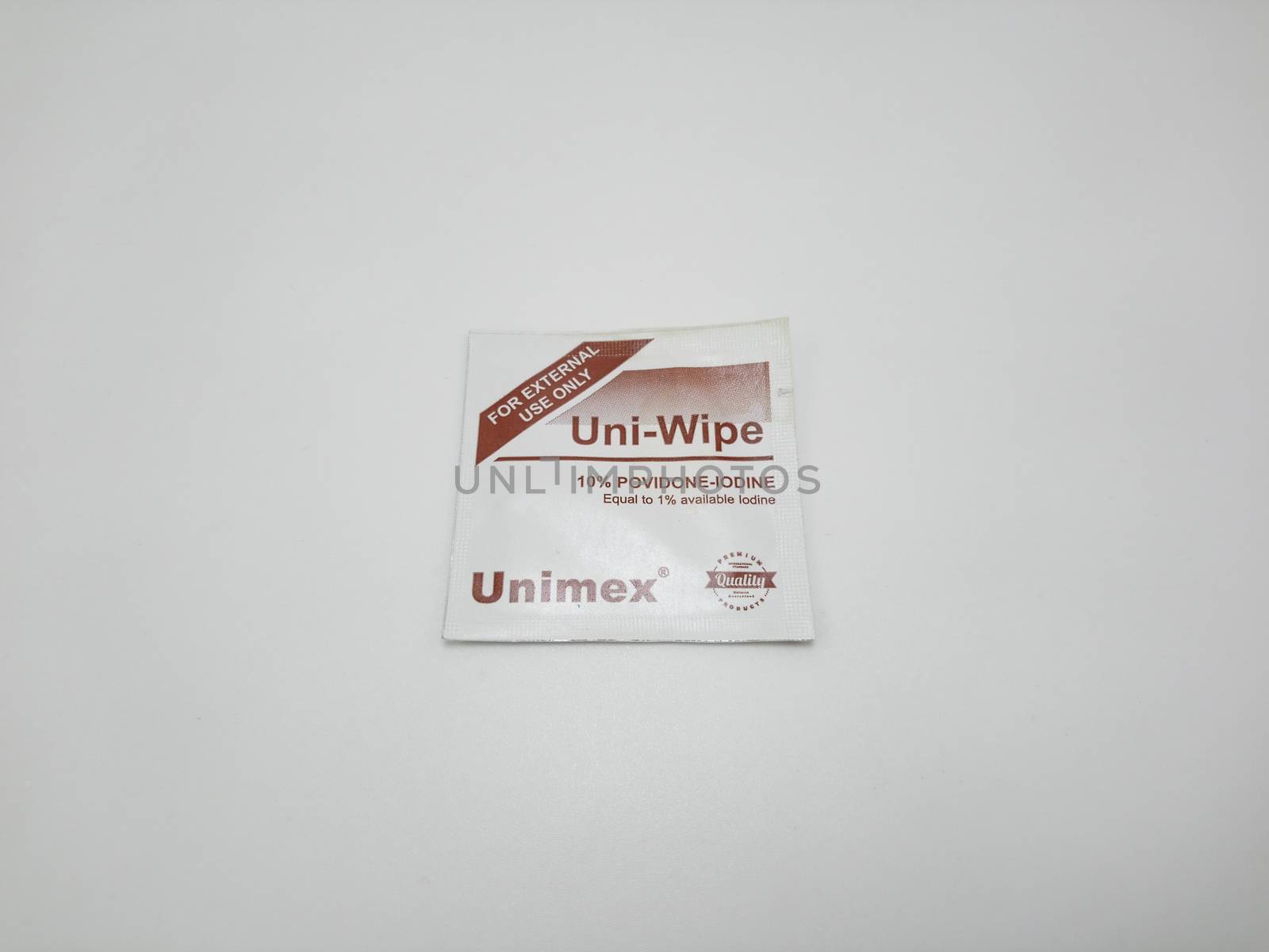 Unimex uni wipe povidone iodine alcohol wipes in Manila, Philipp by imwaltersy