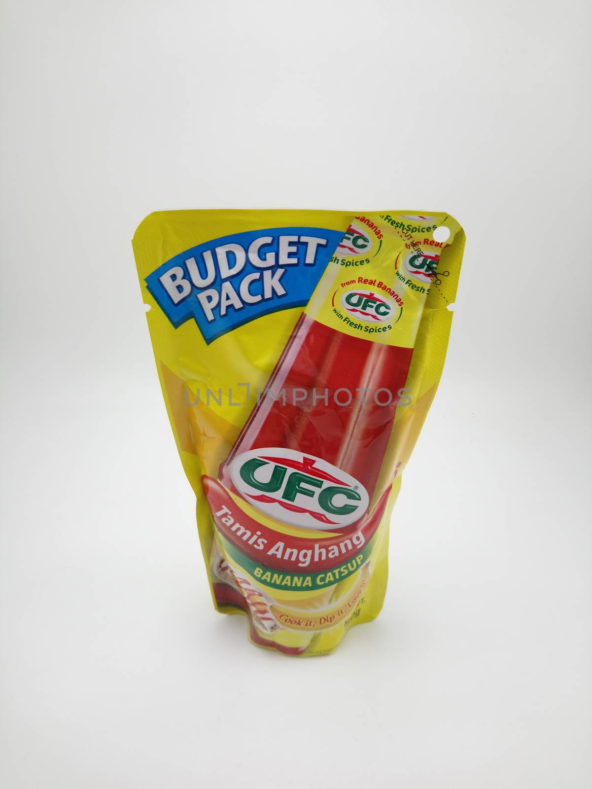 MANILA, PH - SEPT 25 - UFC banana ketchup budget pack on September 25, 2020 in Manila, Philippines.