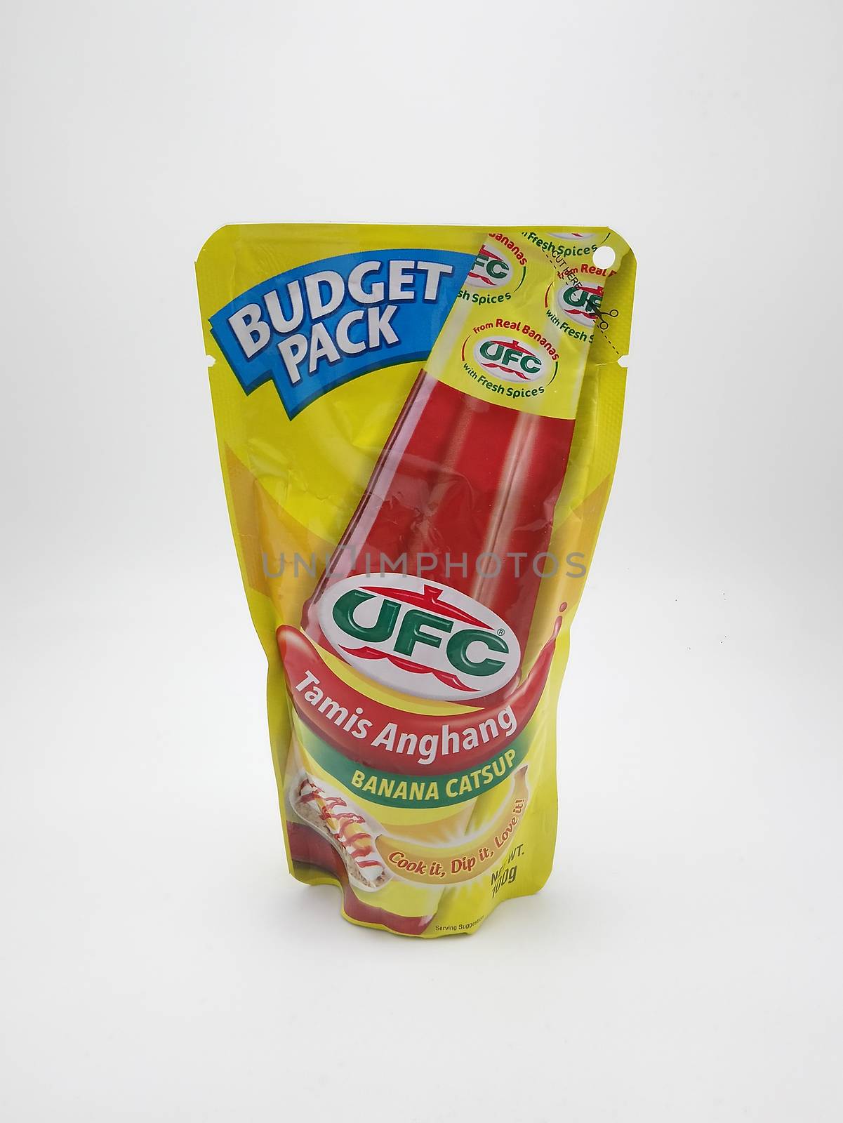 MANILA, PH - SEPT 25 - UFC banana ketchup budget pack on September 25, 2020 in Manila, Philippines.