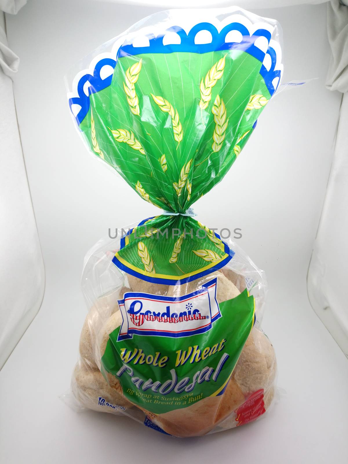 MANILA, PH - SEPT 25 - Gardenia whole wheat pandesal bread on September 25, 2020 in Manila, Philippines.