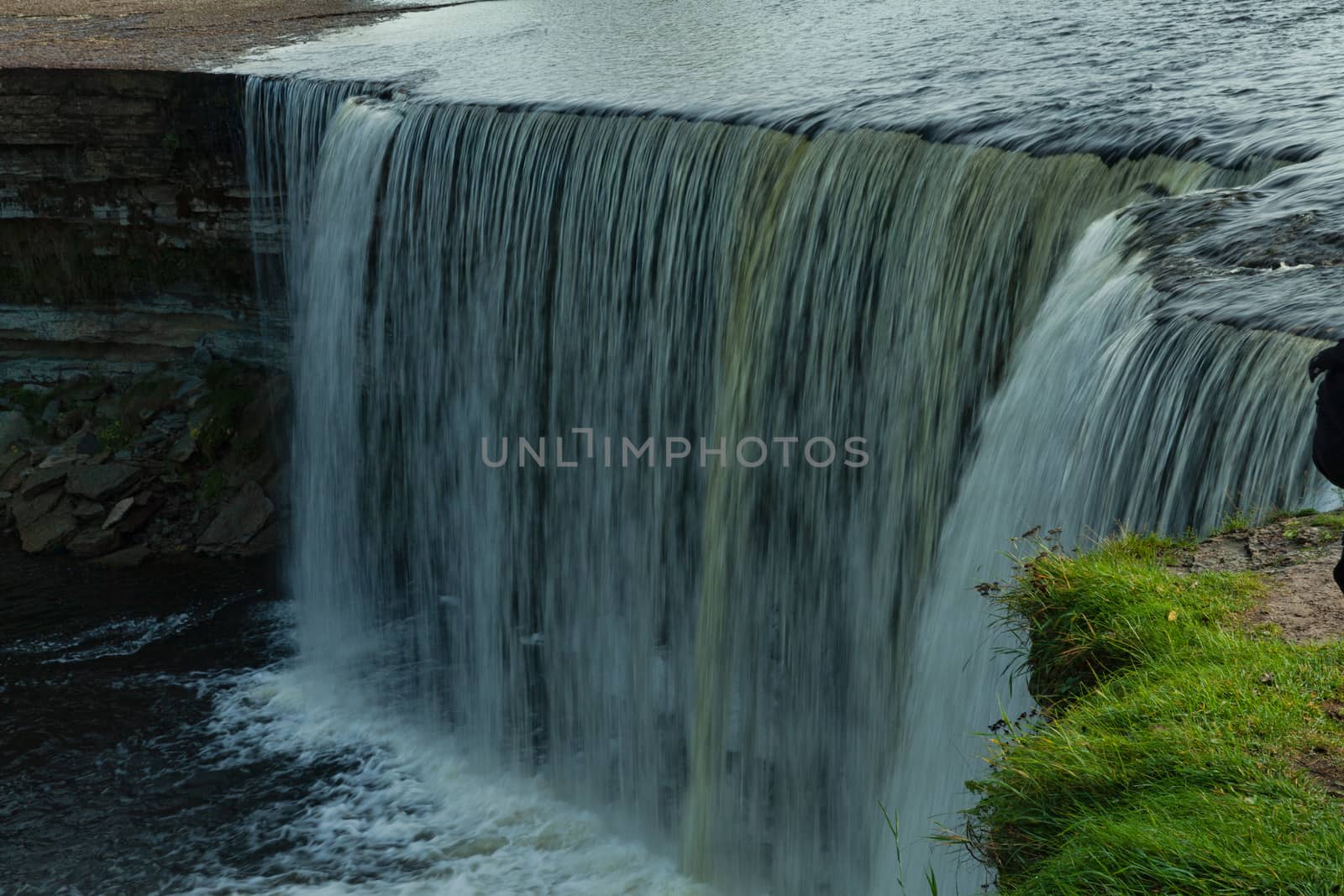 Jagala waterfall in autumn, Estonia