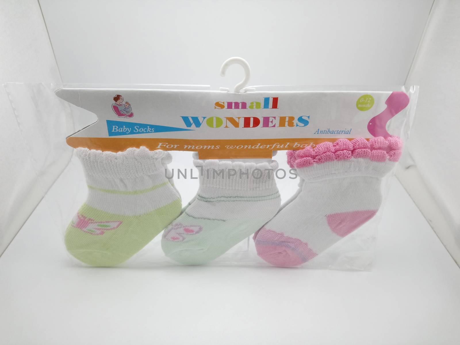 Small wonders antibacterial baby socks in Manila, Philippines by imwaltersy