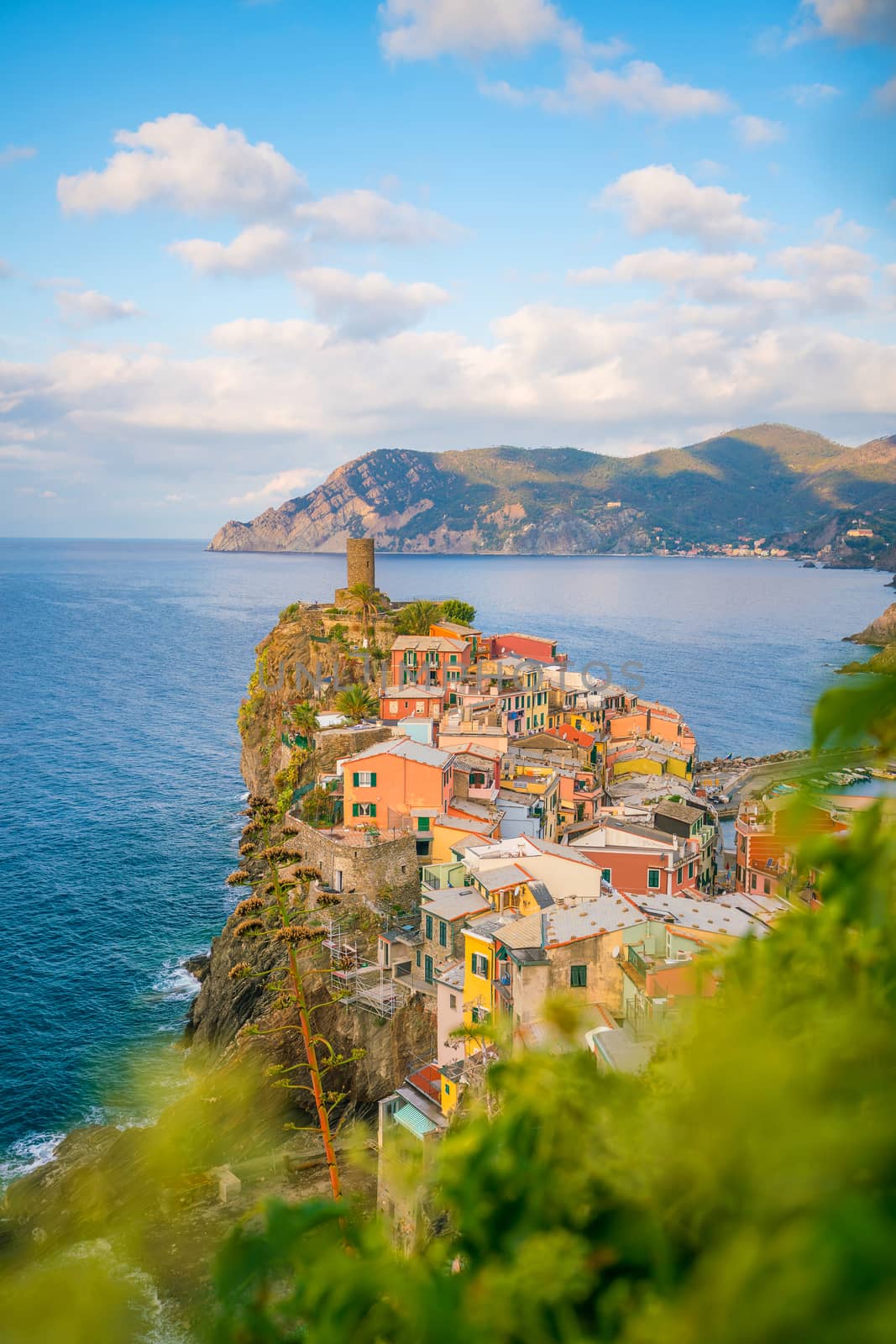 View of Vernazza. One of five famous colorful villages of Cinque by f11photo