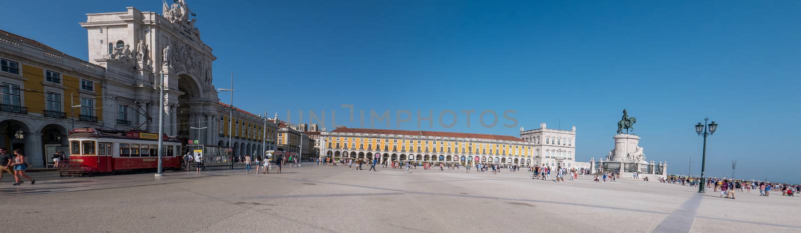 discovery of the city of Lisbon in Portugal. Romantic weekend in Europe. by shovag