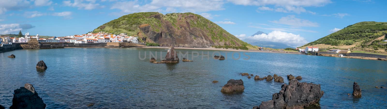 Walk on the Azores archipelago. Discovery of the island of Faial, Azores. Portugal by shovag