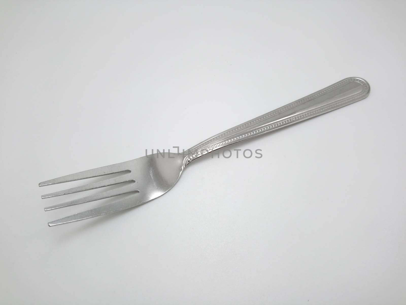 Stainless steel metal eating utensil fork by imwaltersy