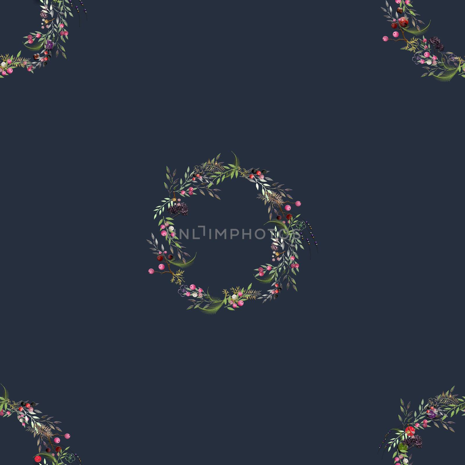 Christmas seamless pattern by NelliPolk