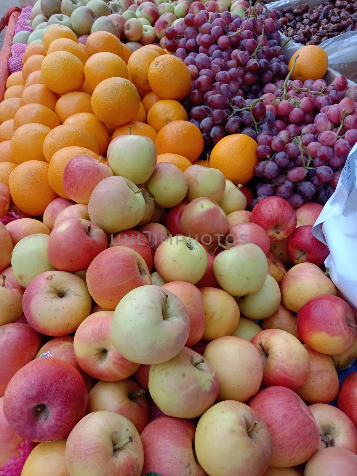 healthy tasty multiple fruit stock on shop