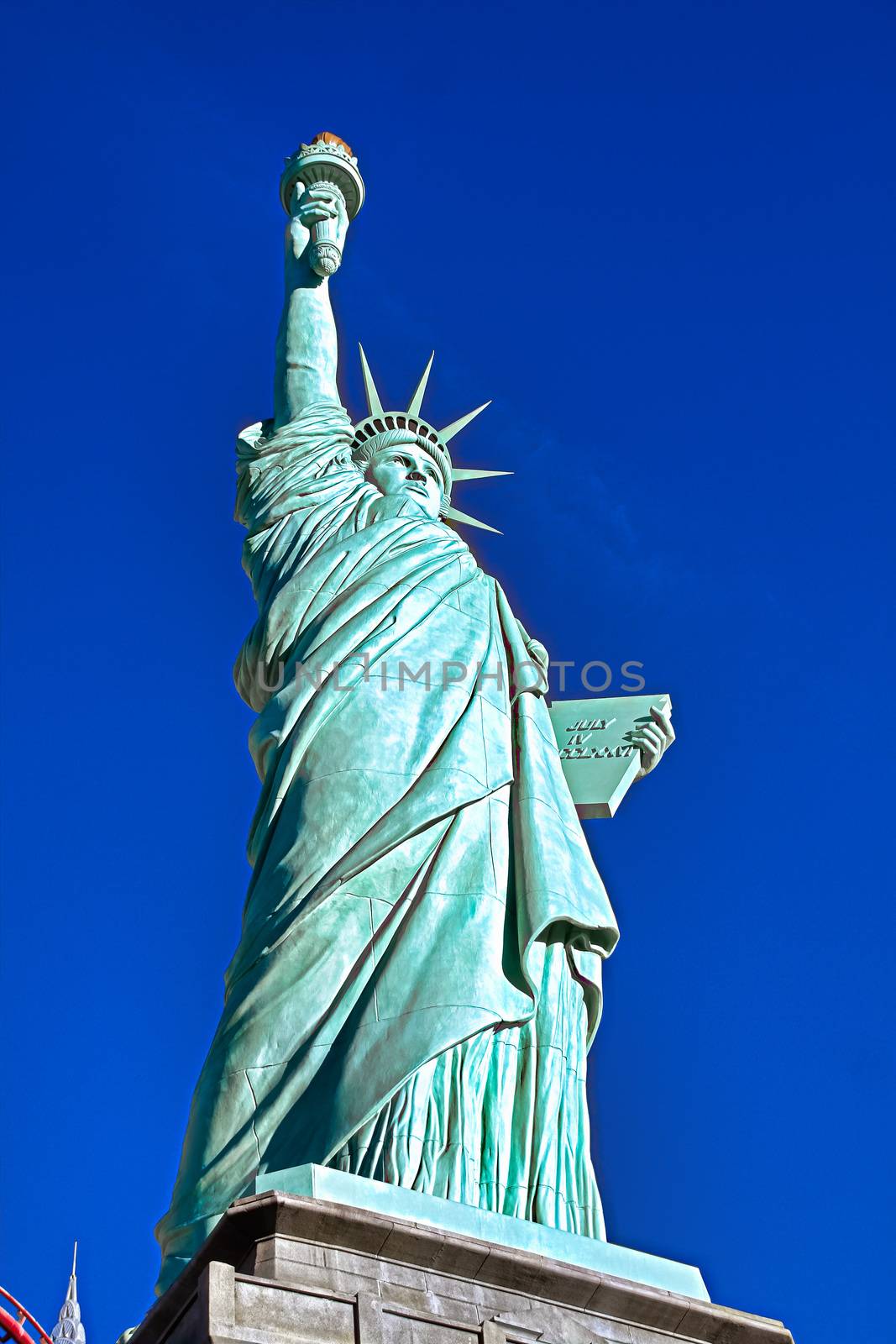 The Statue of Liberty is a colossal copper statue designed by Auguste Bartholdi a French sculptor was built by Gustave Eiffel.Dedicated on Oct 28, 1886.One of most famous icons of the 4th of July USA.