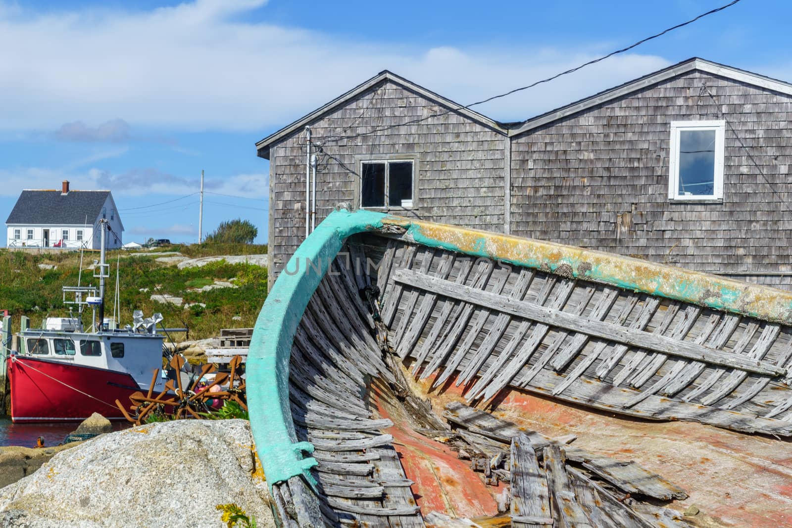 The fishing village Peggys Cove by RnDmS