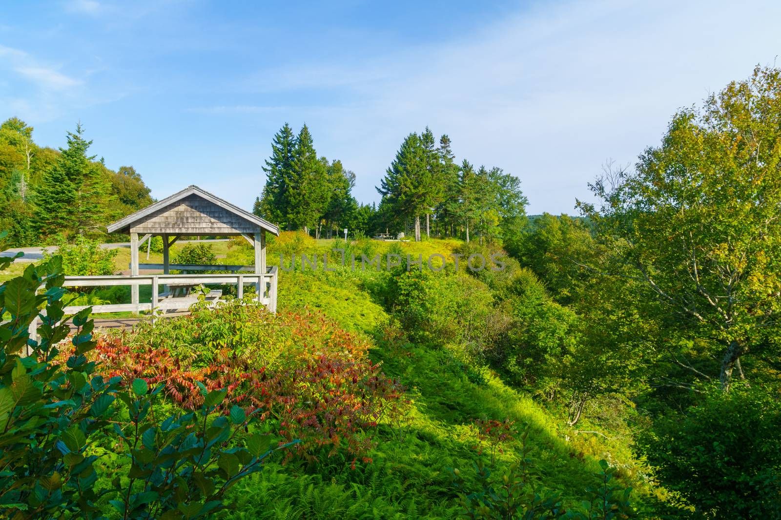 Coastal landscape in Fundy Trail Parkway by RnDmS