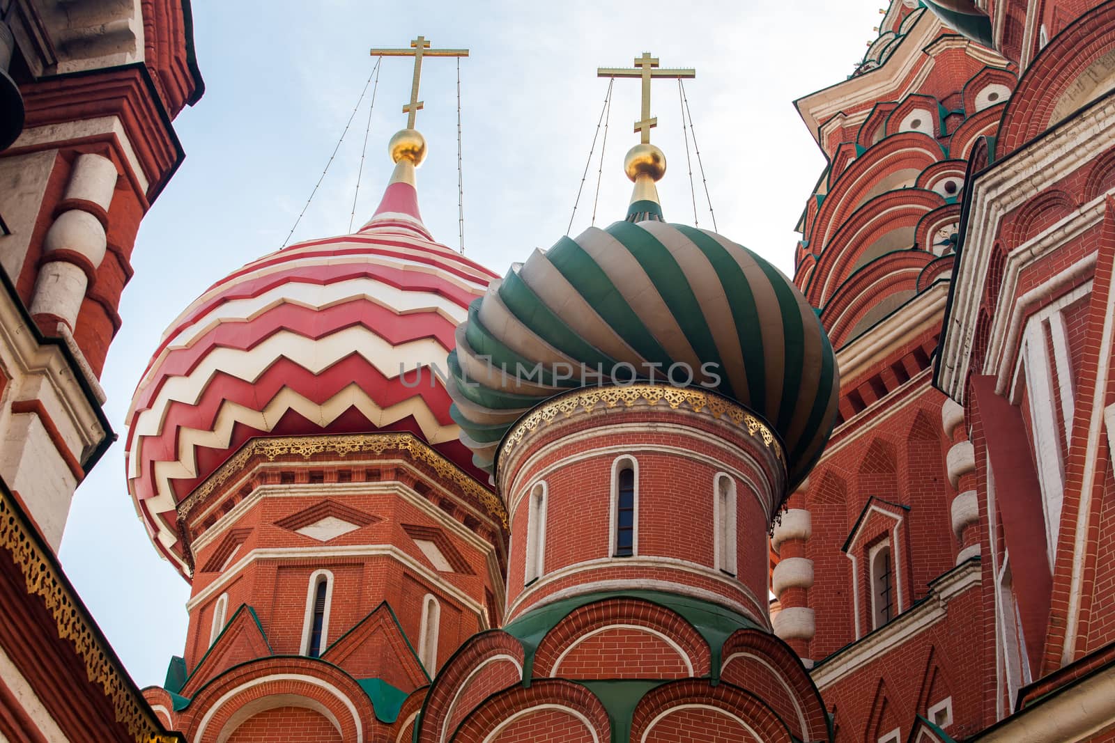 Saint Basil's Cathedral at Red Square in Moscow,Russia. It is a church in Red Square in Moscow, Russia.