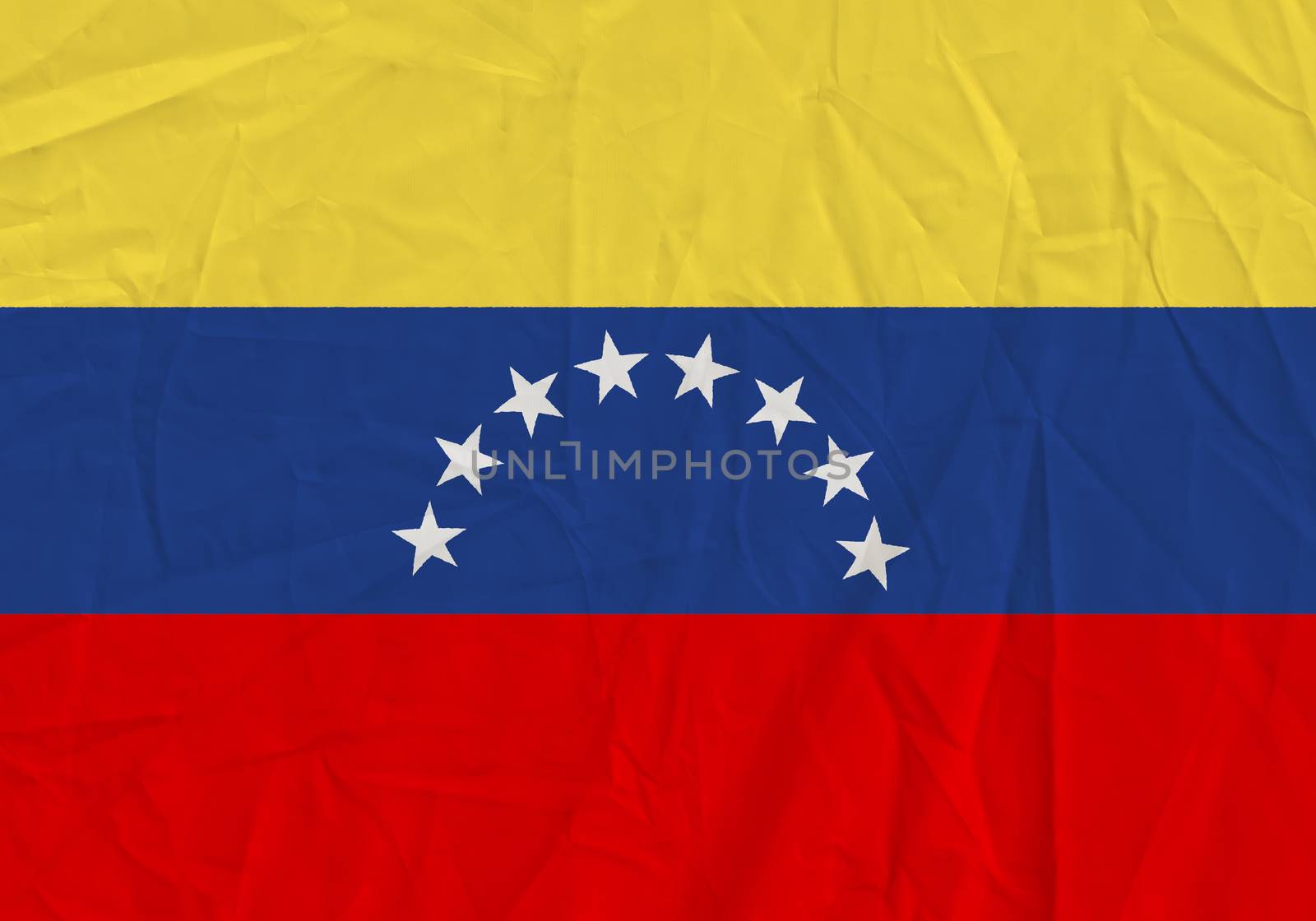Venezuela grunge flag. Patriotic background. National flag of Venezuela