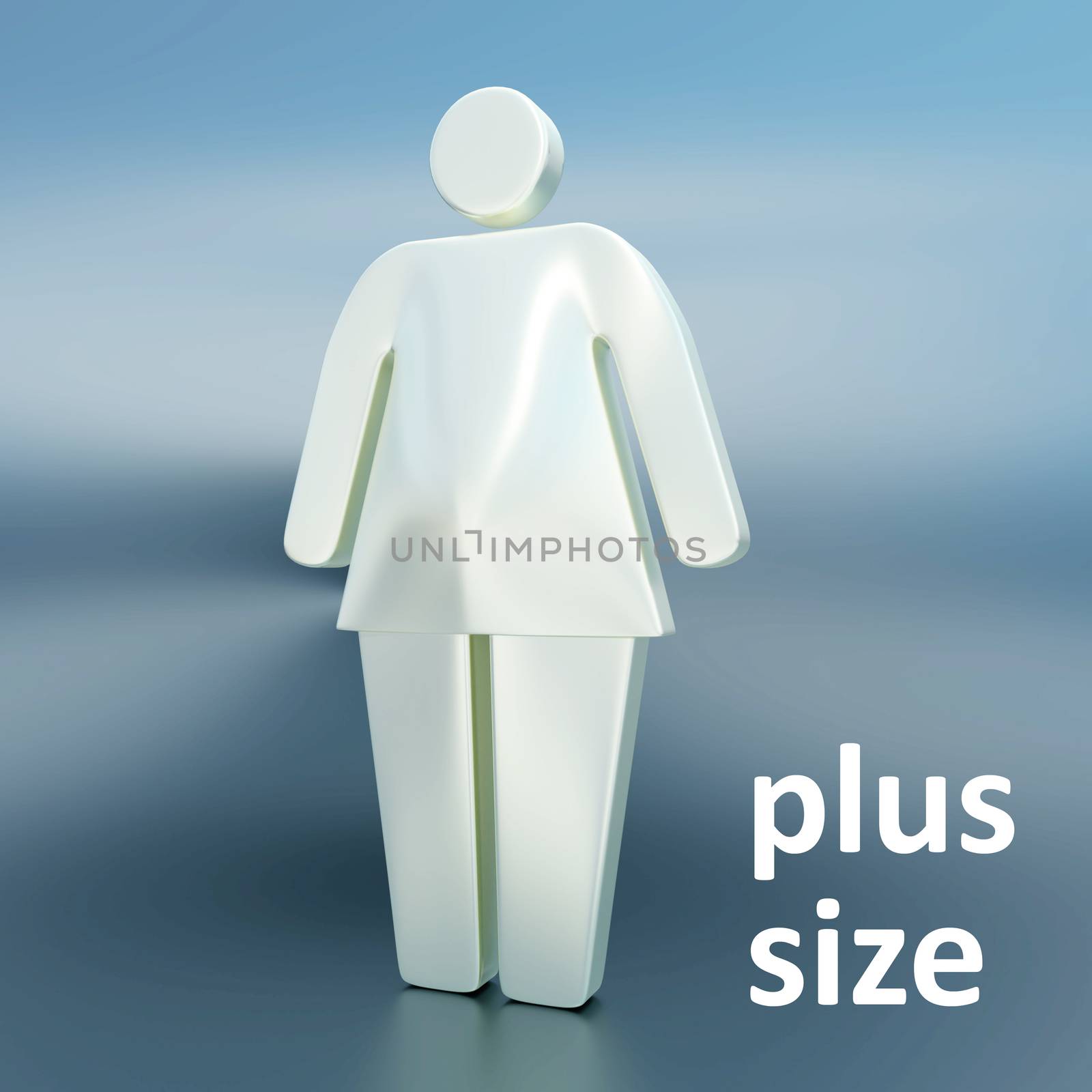 plus size concept by HD_premium_shots